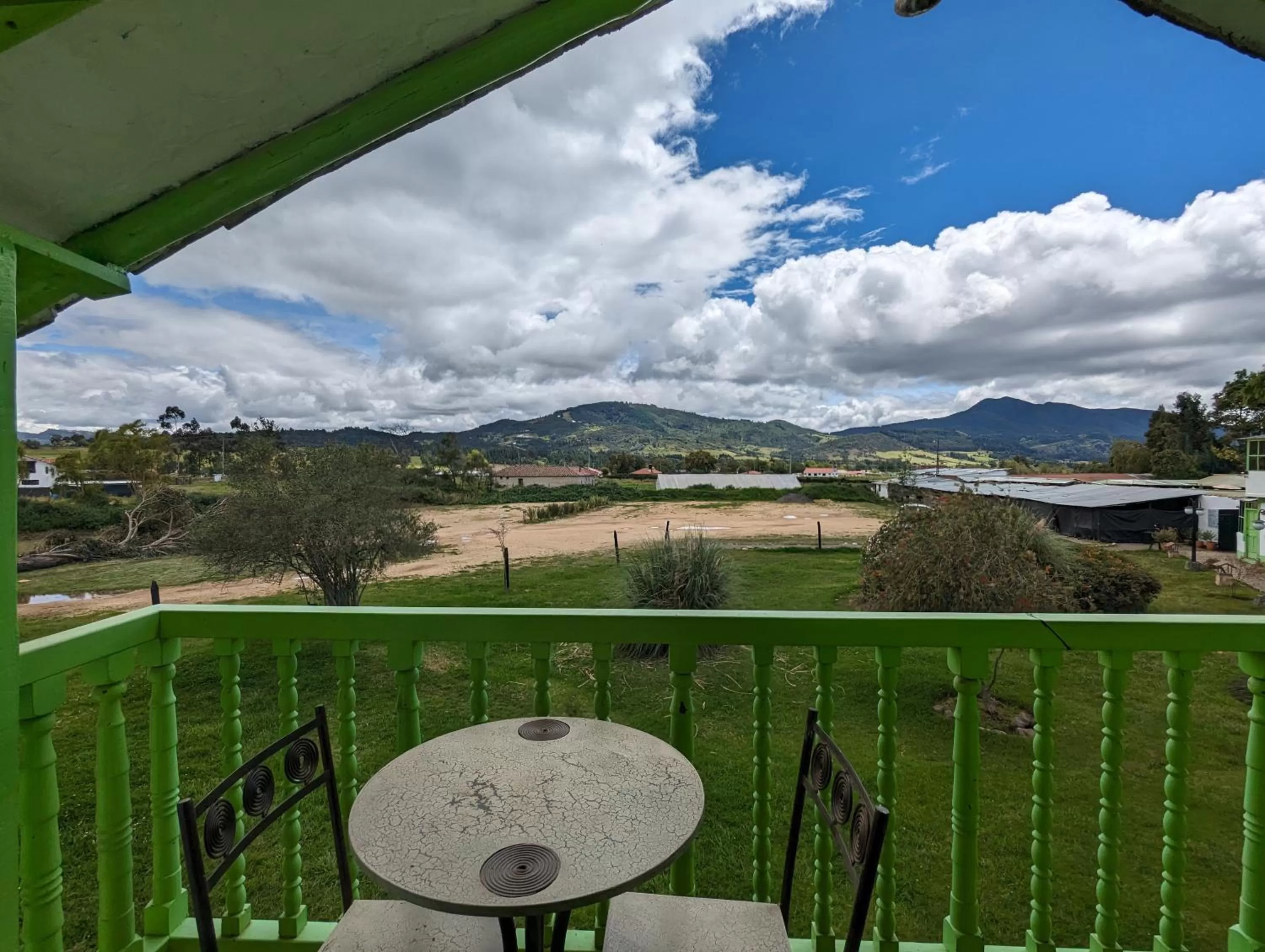 Balcony/Terrace in Posada Cafe La Huerta