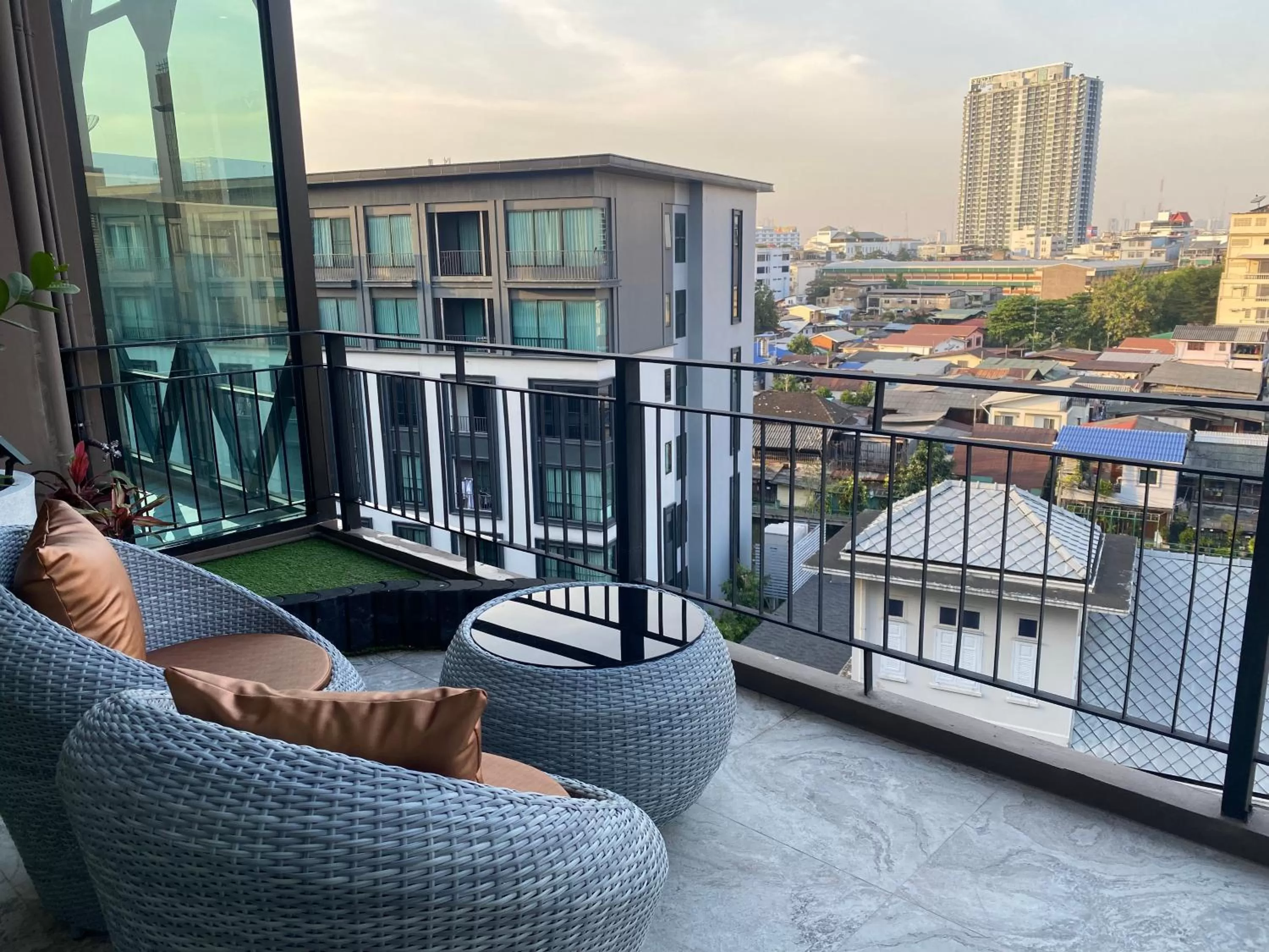 Balcony/Terrace in S3 Siam Bangkok Hotel