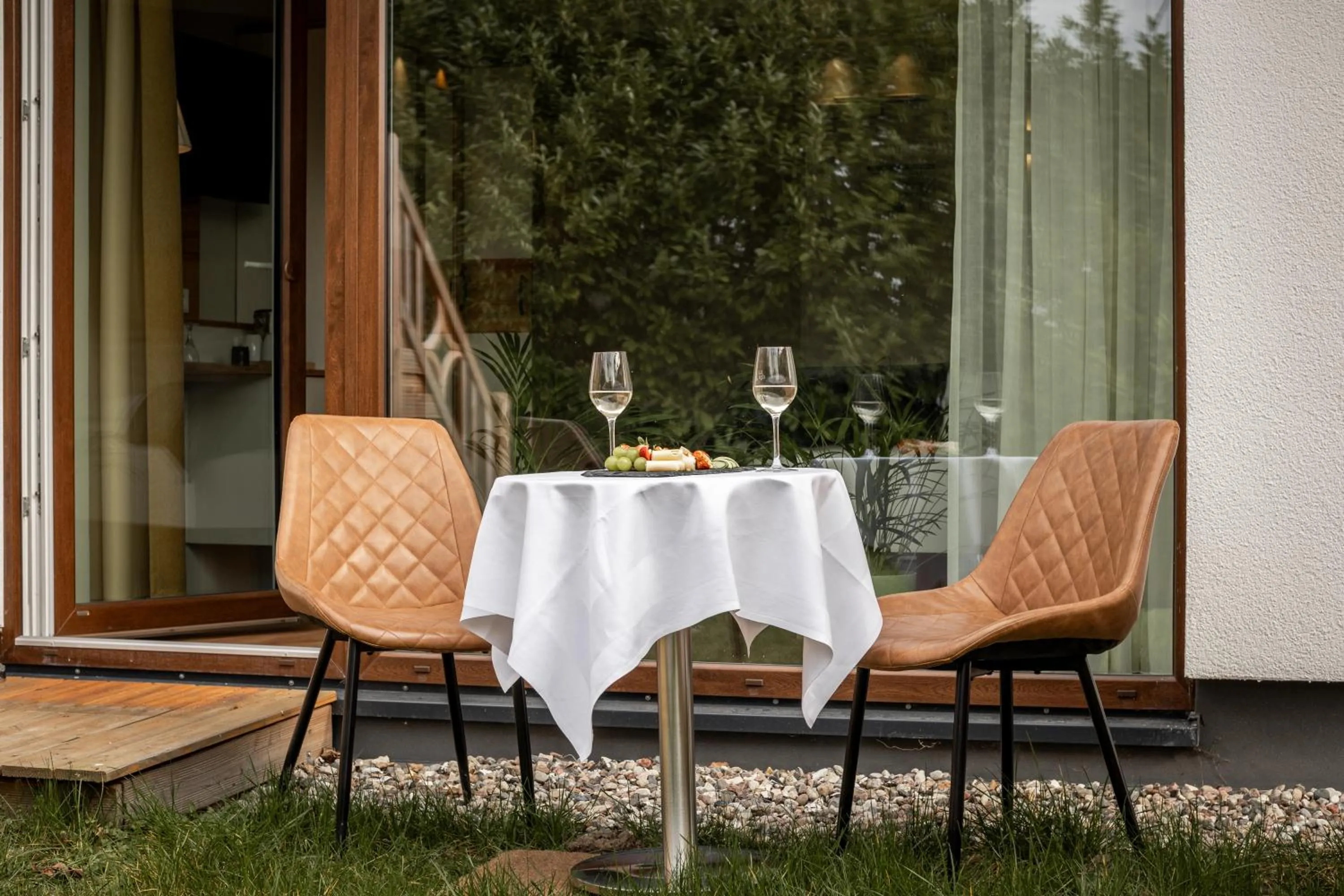 Patio in Hotel Ostseeland