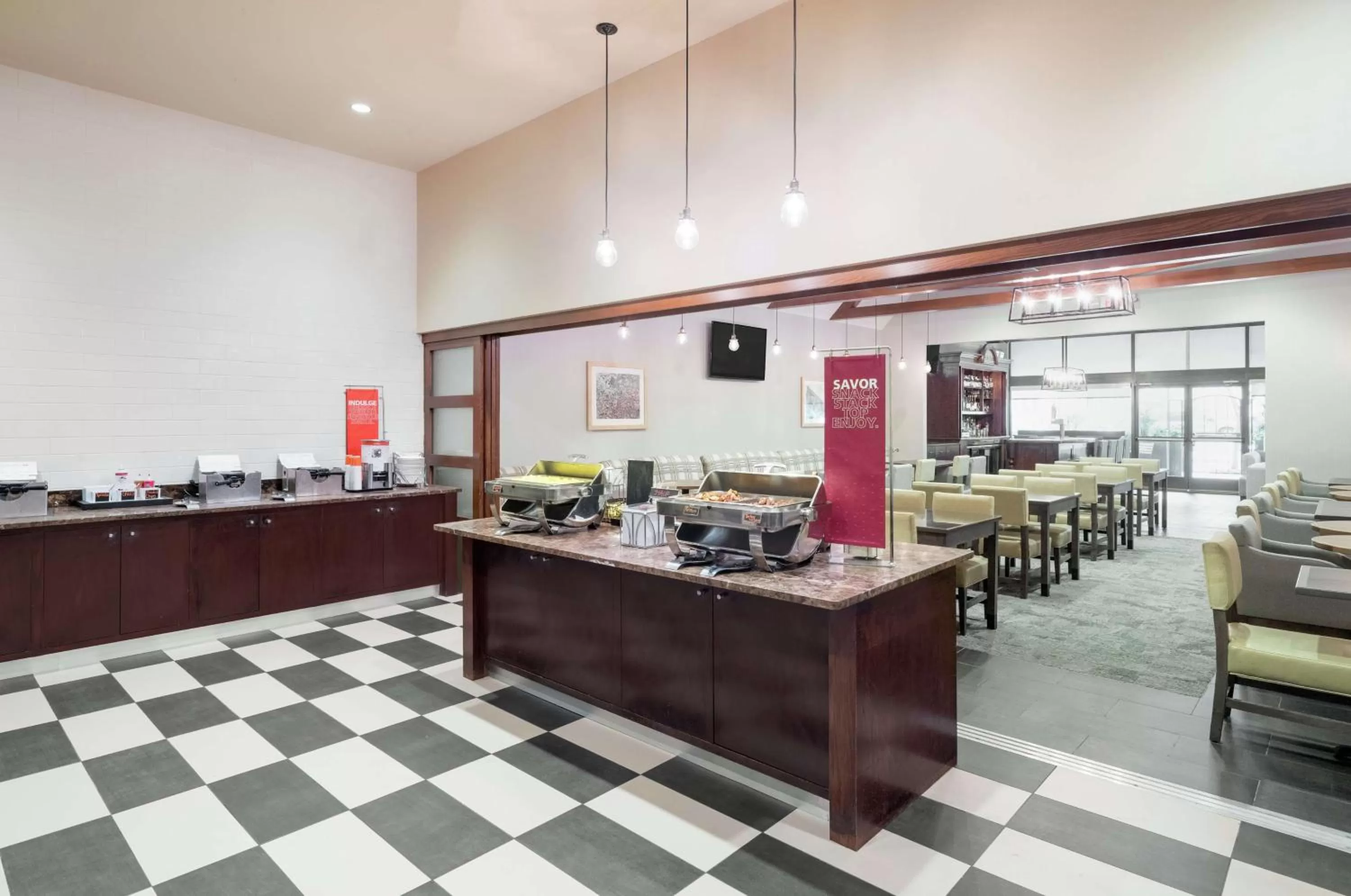 Breakfast in Hampton Inn Philadelphia Center City-Convention Center