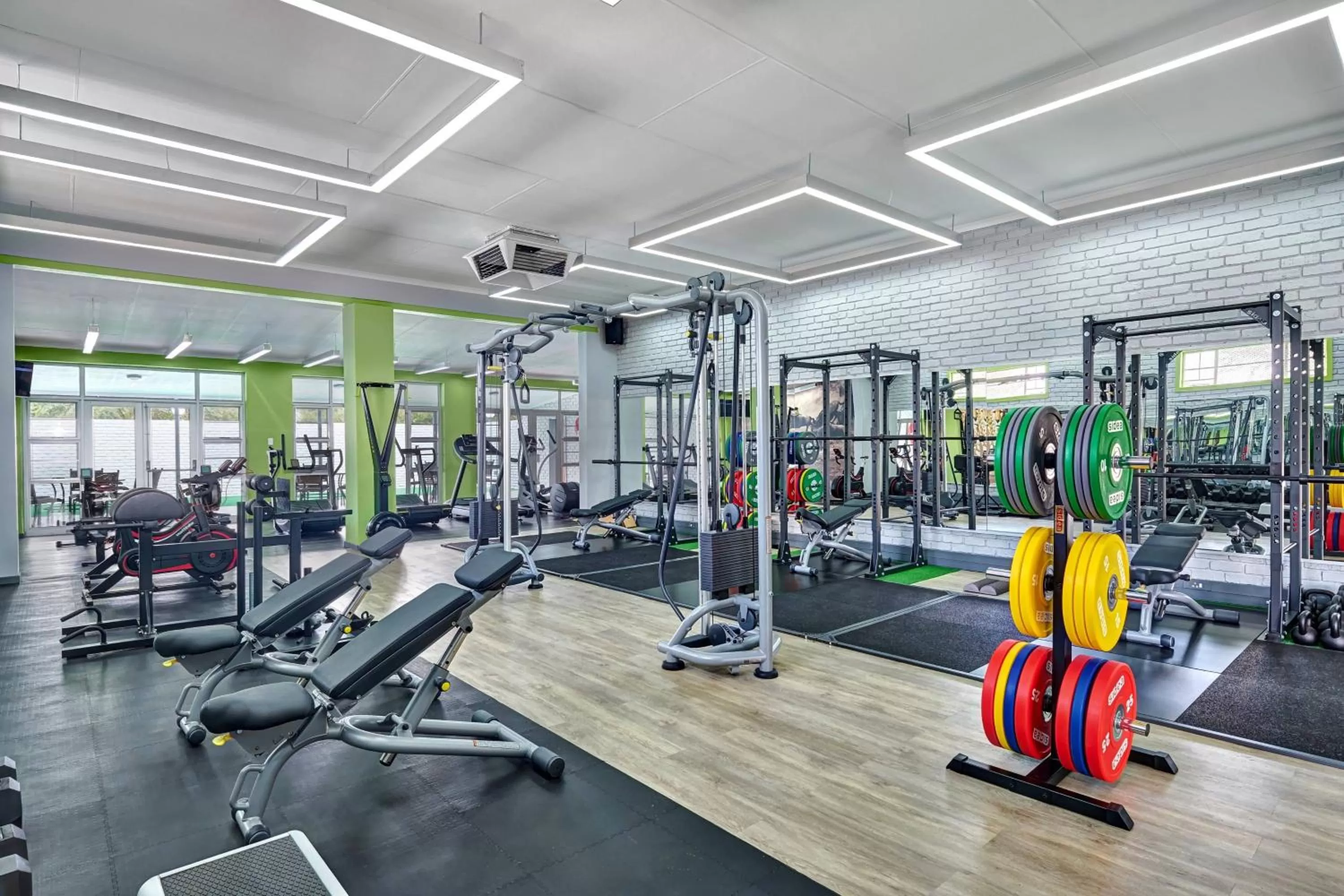 Fitness centre/facilities in Protea Hotel by Marriott Polokwane Ranch Resort