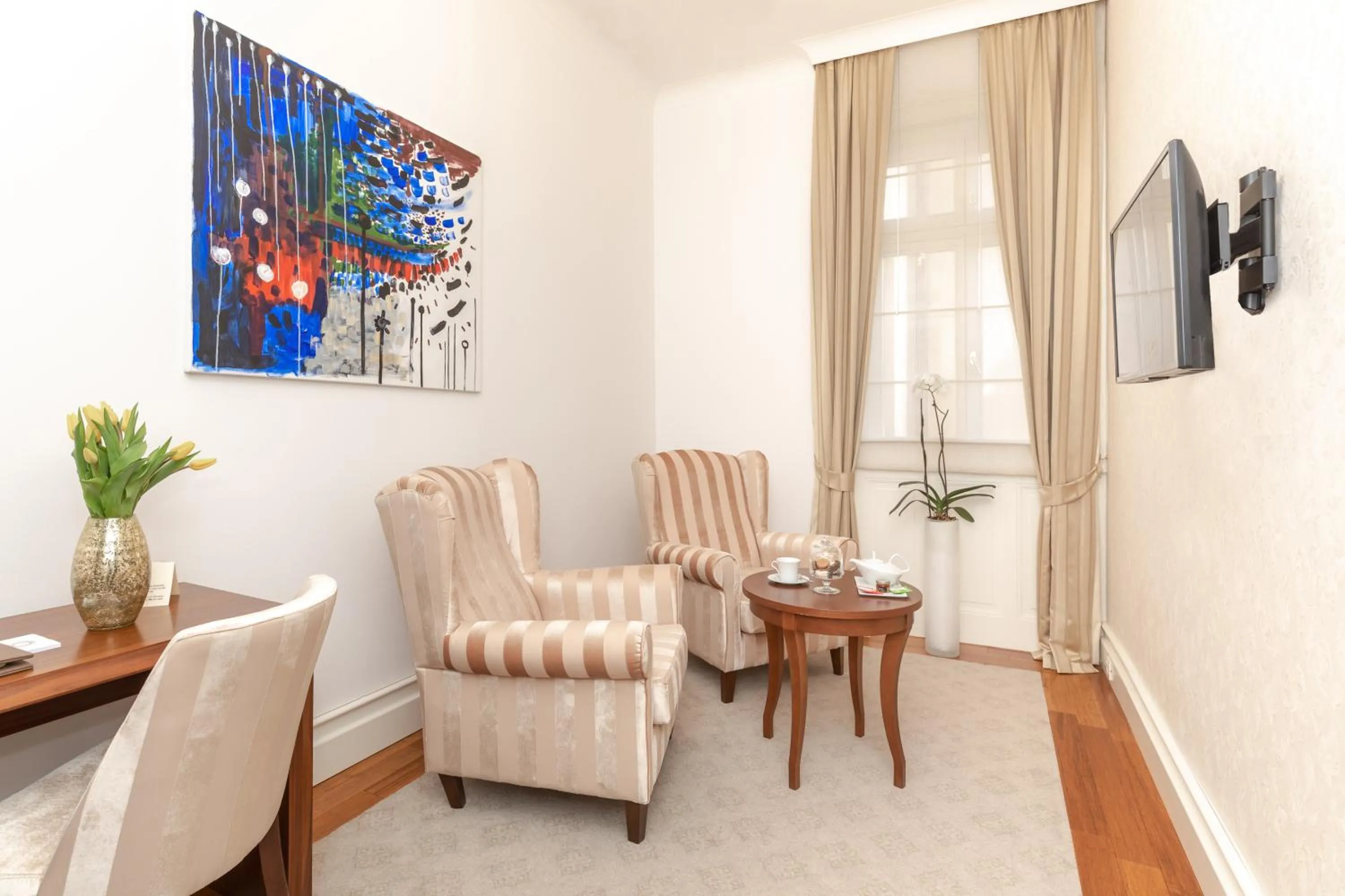 Living room in Hotel Le Premier