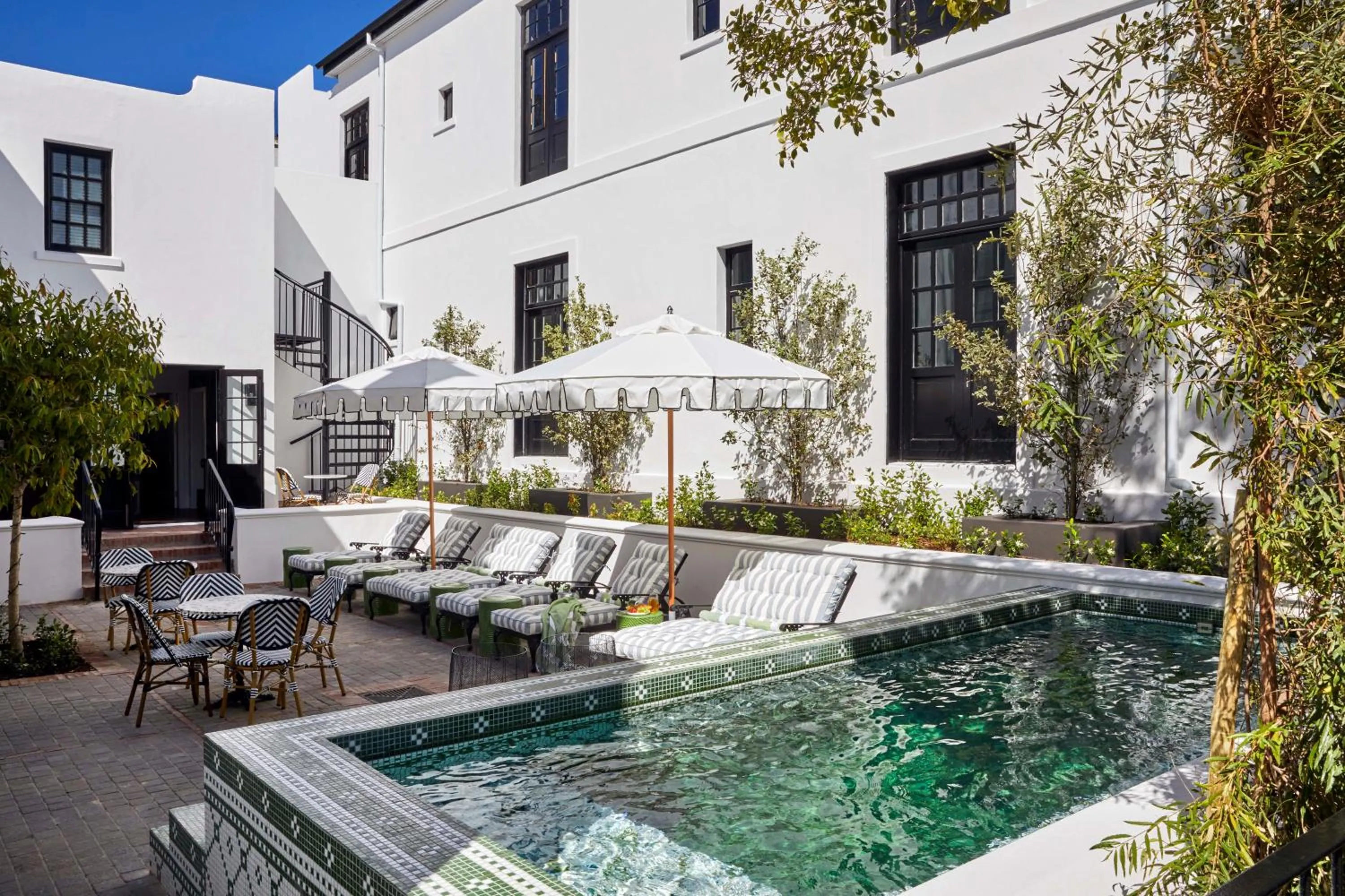 Swimming pool in Cape Cadogan Boutique Hotel