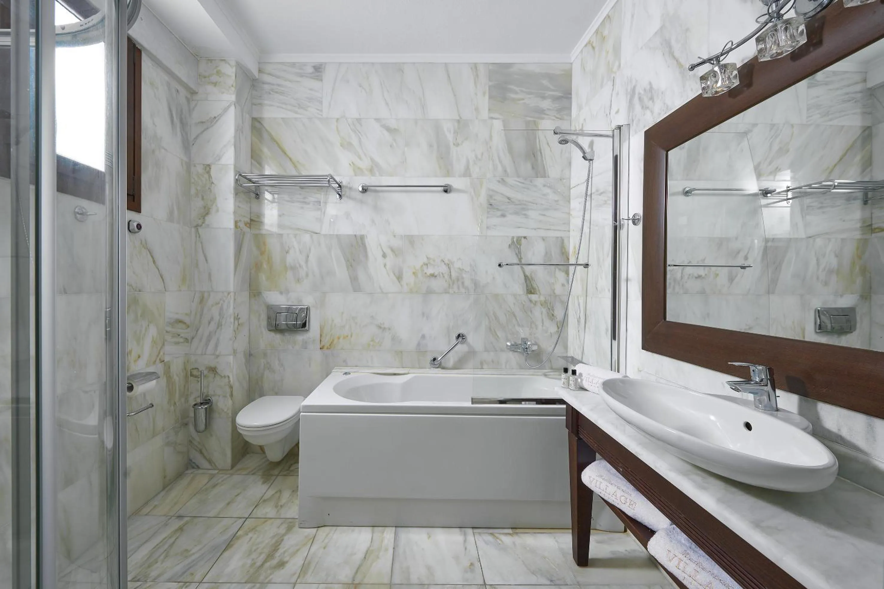 Shower in Mediterranean Village Hotel & Spa