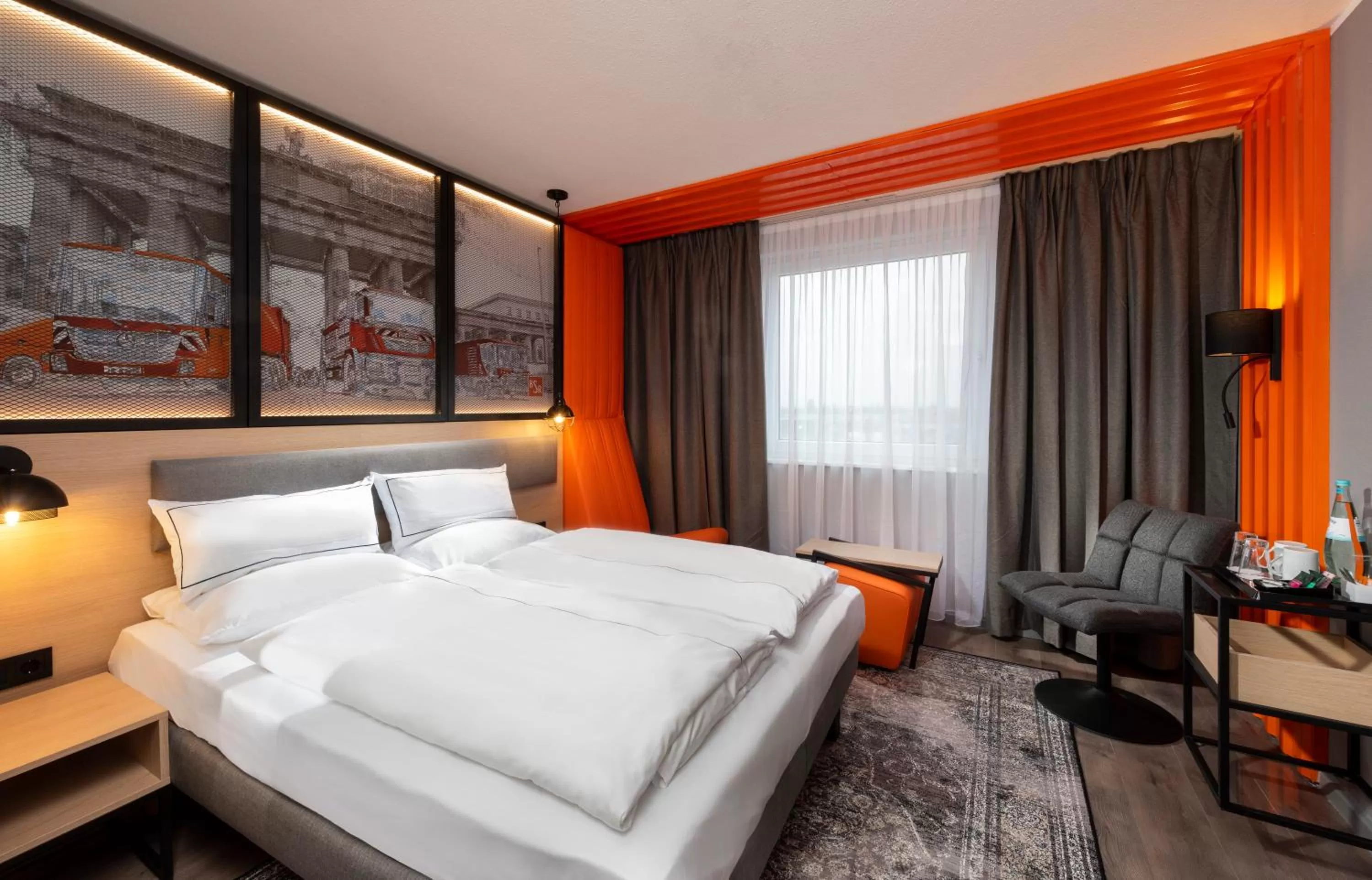 Bed in ibis Styles Berlin Treptow