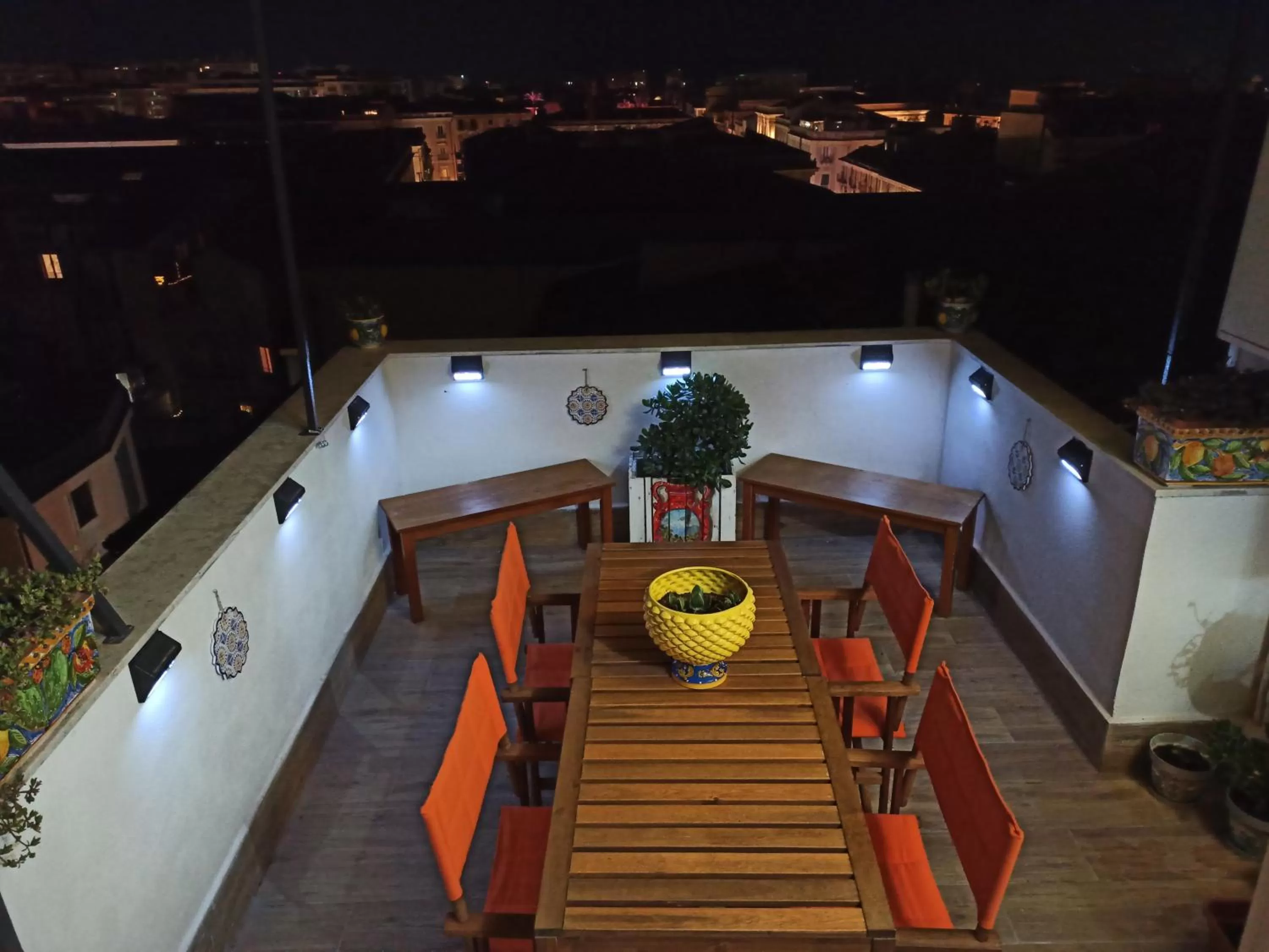 Balcony/Terrace in B&B Sogno Etneo