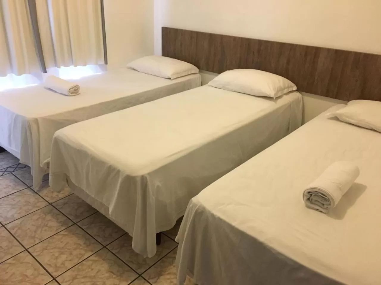 Bed in Hotel Luz do Sol