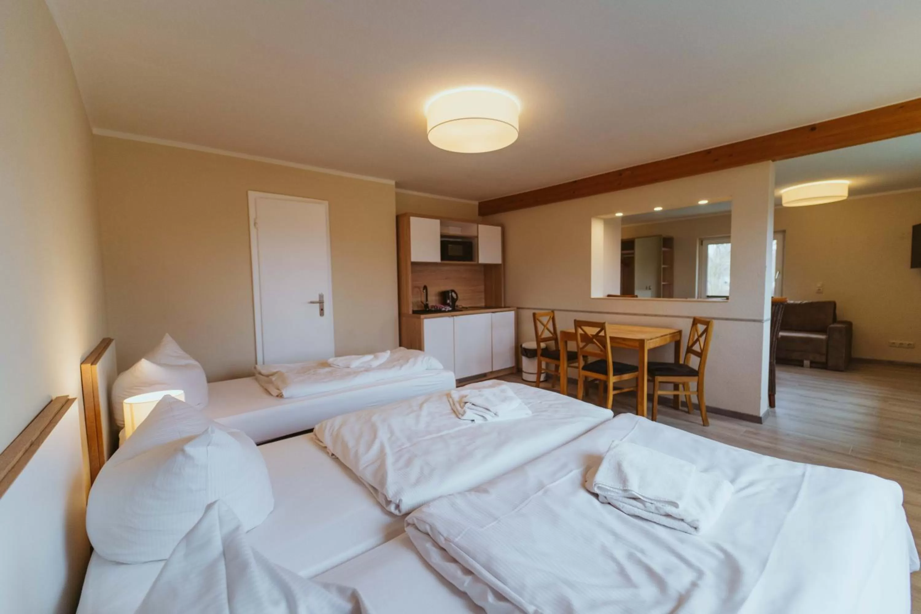 Photo of the whole room, Bed in Aparthotel Stralsund Studios und Apartments