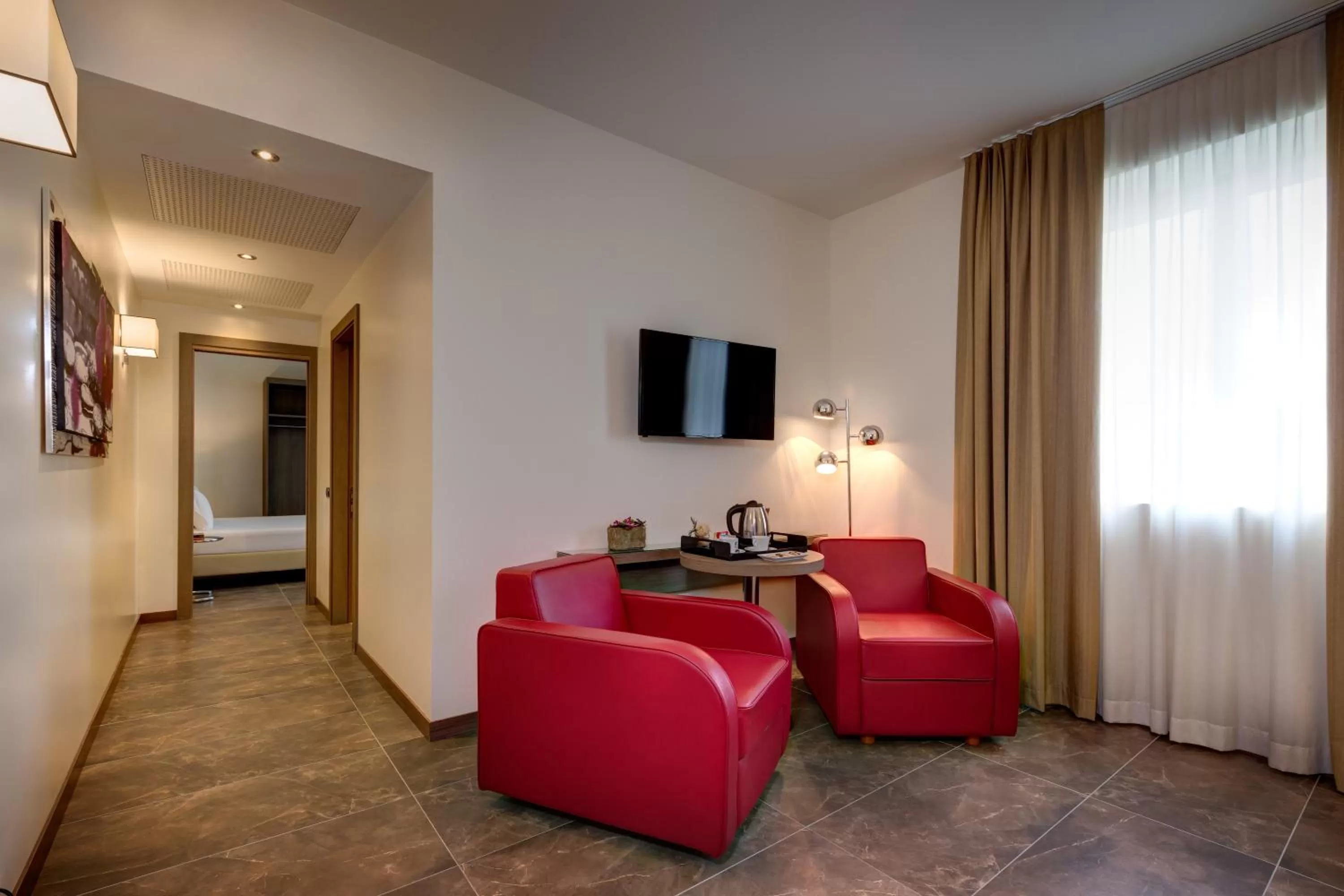 Seating area in Klima Hotel Milano Fiere