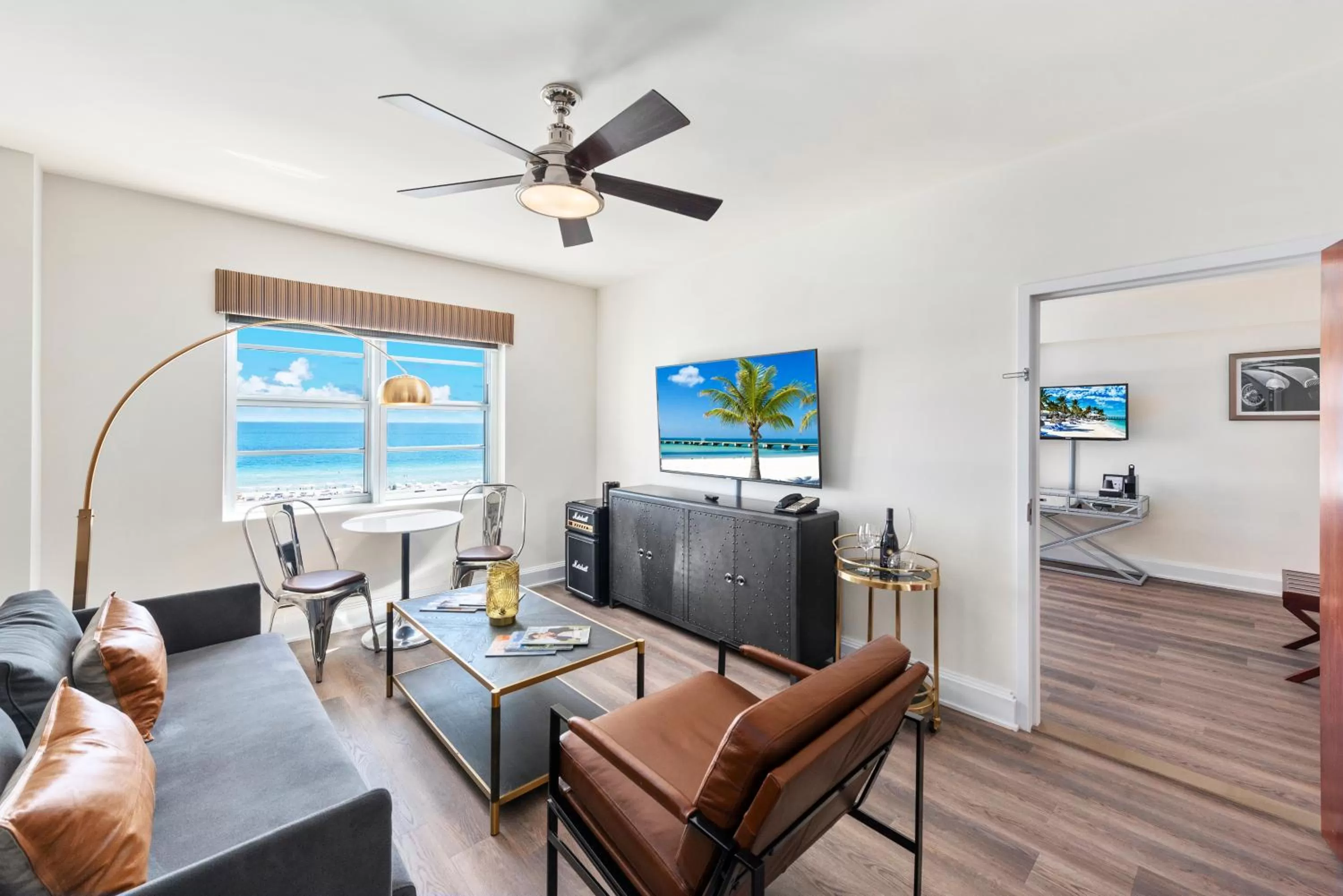 Living room in National Hotel, An Adult Only Oceanfront Resort