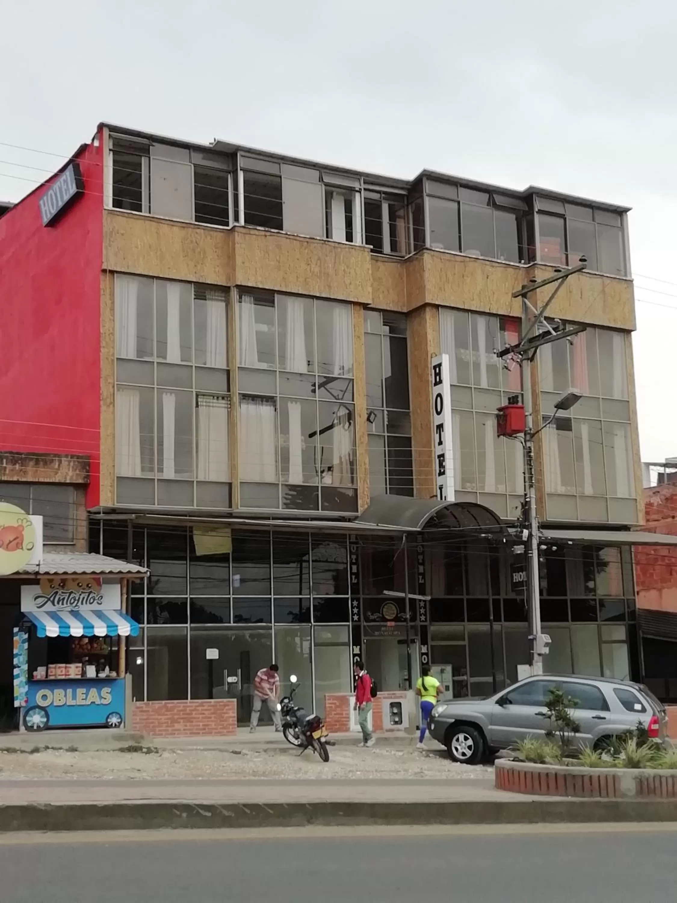 Property Building in Hotel Mónaco de Fusa