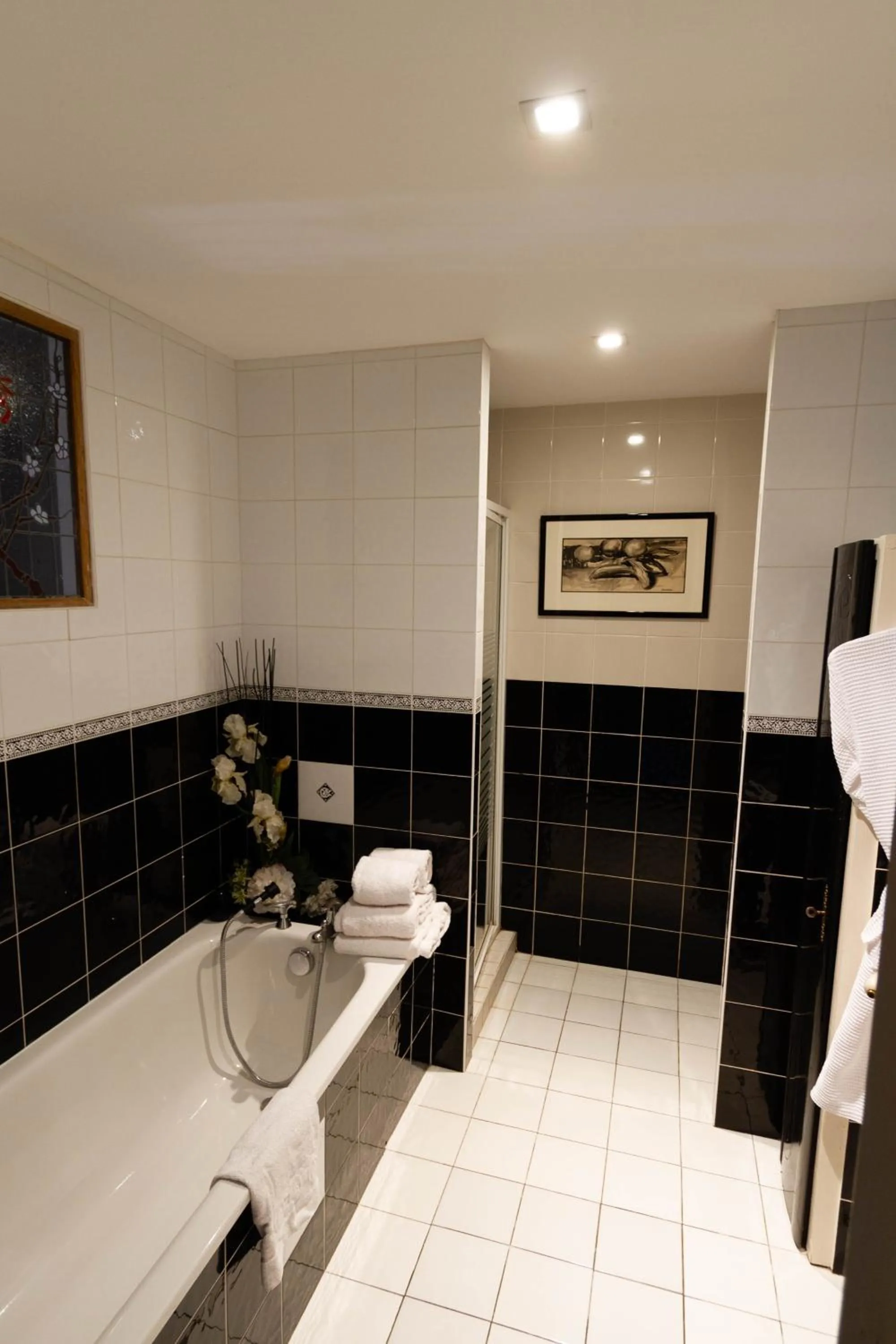 Bathroom in Chateau de Lantic