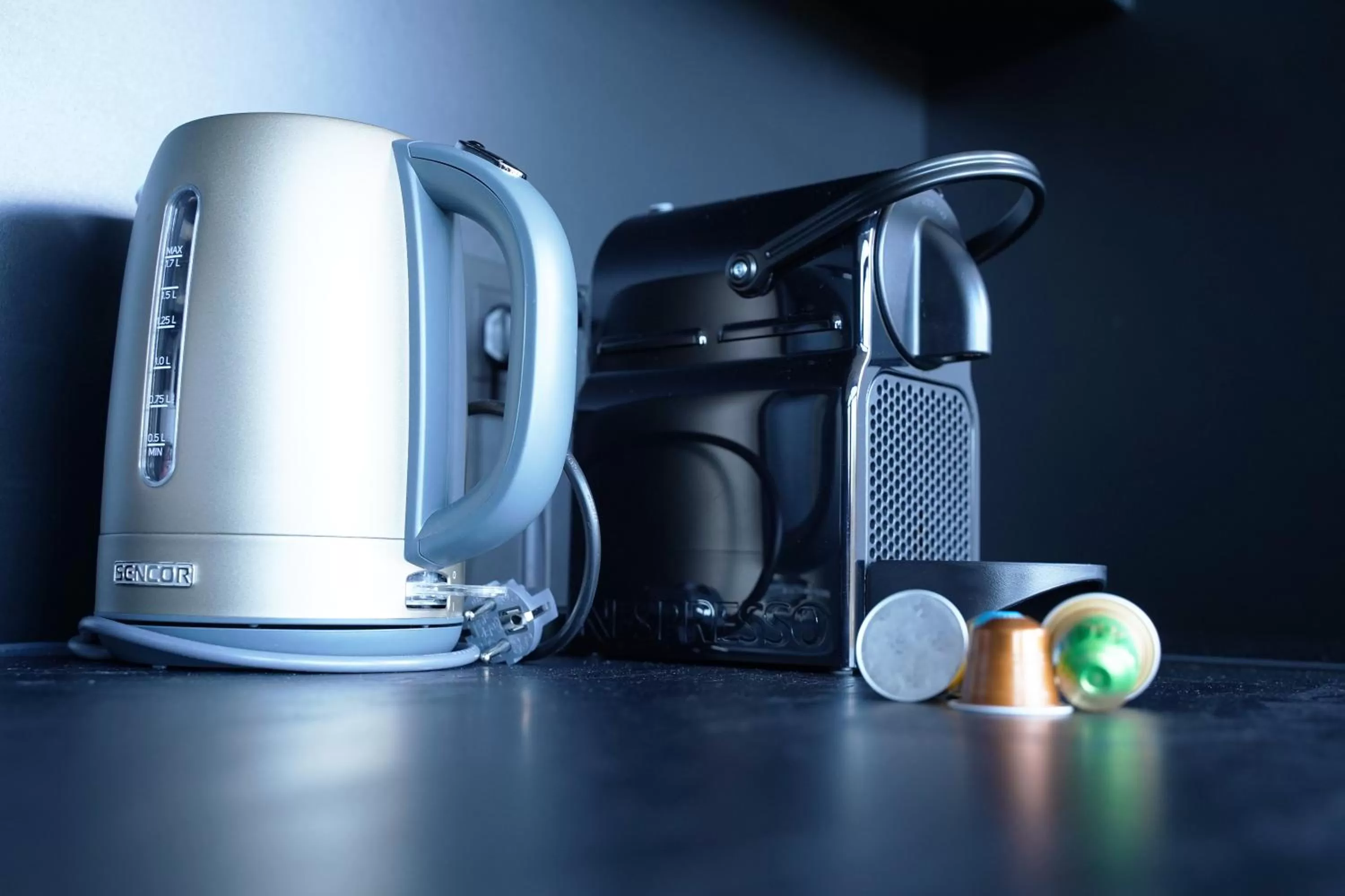 Coffee/Tea Facilities in B&B het duinhuisje met jacuzzi