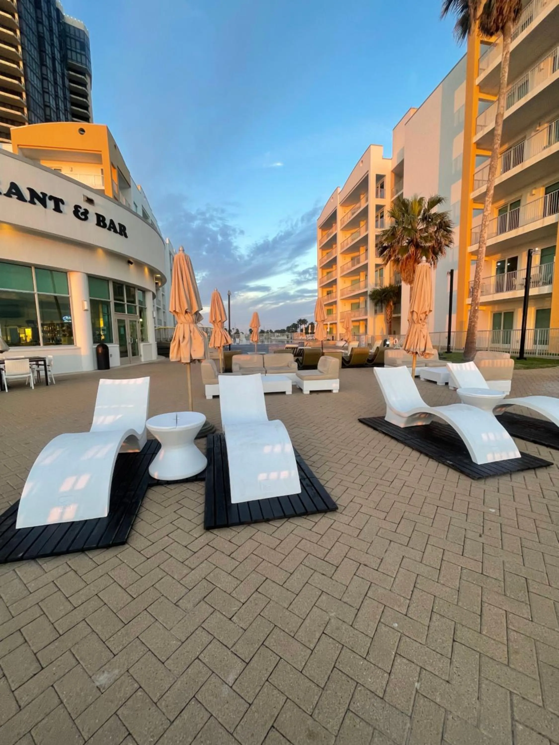 Swimming pool in Peninsula Island Resort & Spa - Beachfront Property at South Padre Island