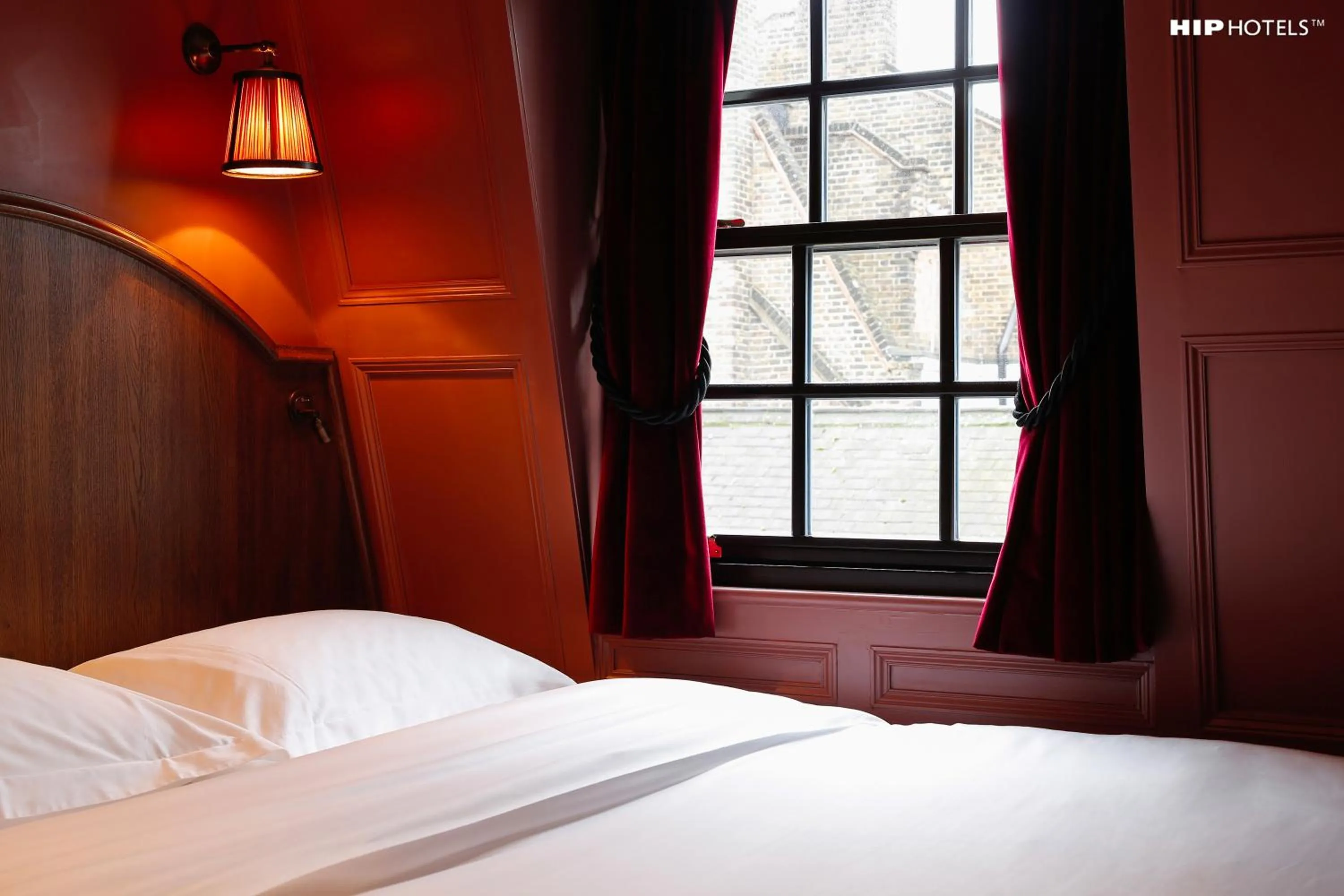 Bed in Mimi's Hotel Soho