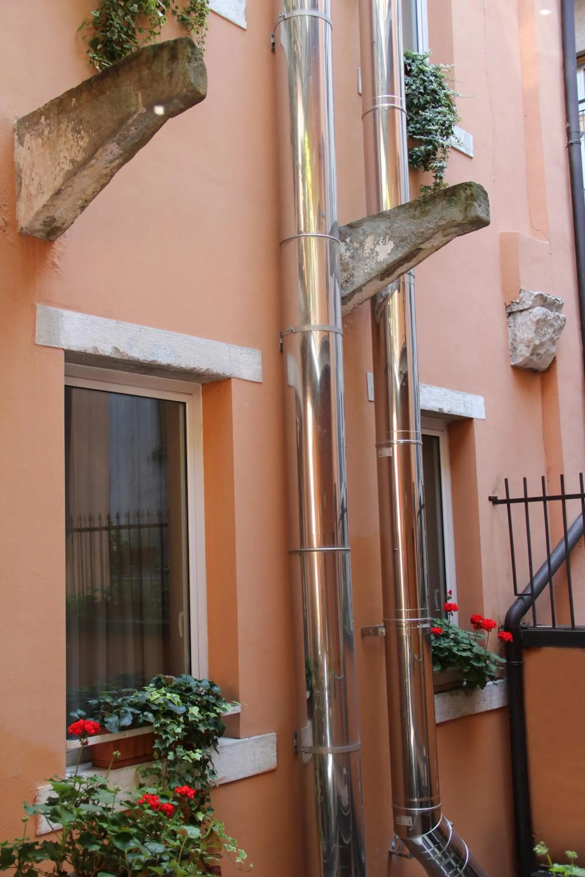 Balcony/Terrace in Albergo Al Viale