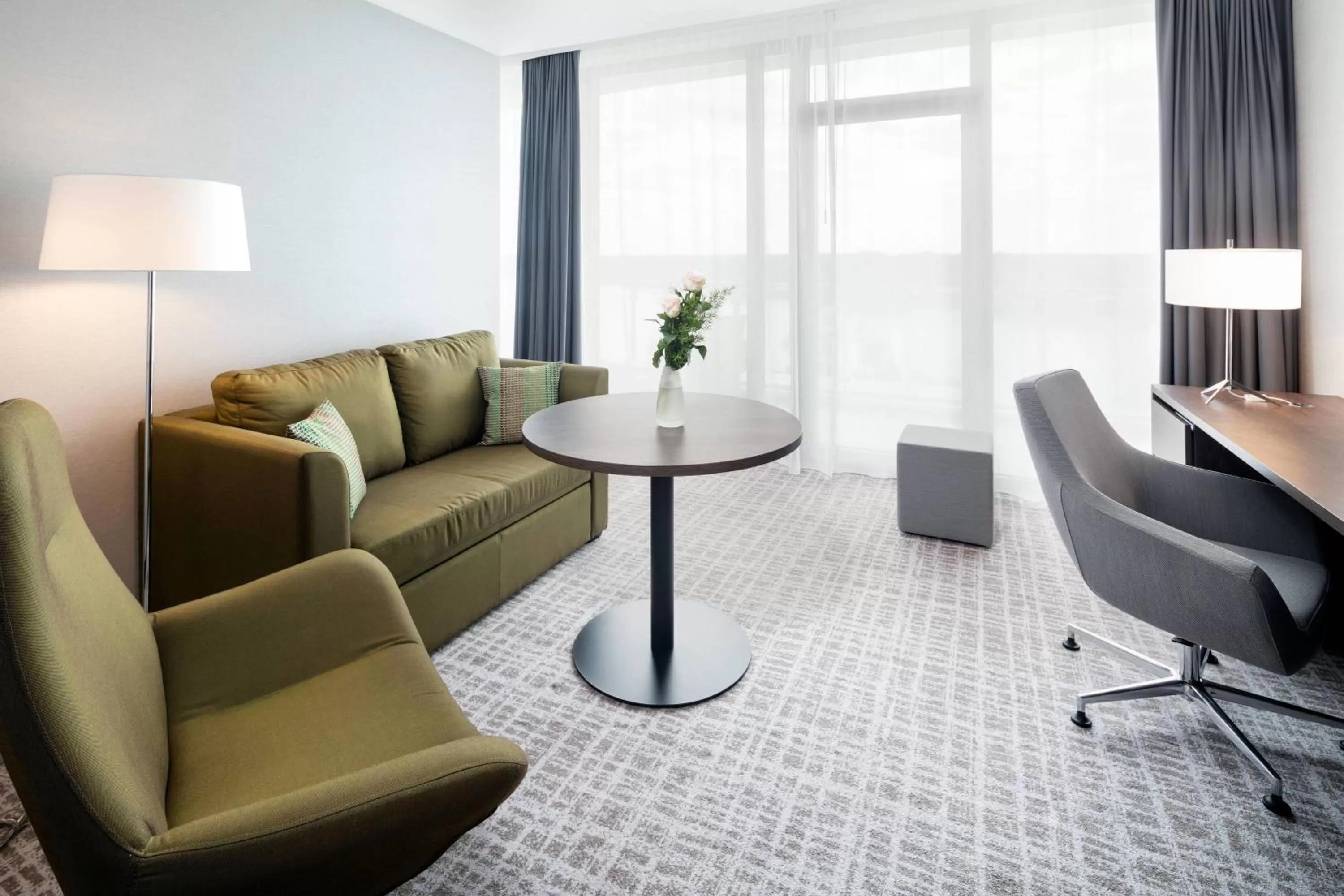 King Suite with Balcony in Courtyard by Marriott Wolfsburg