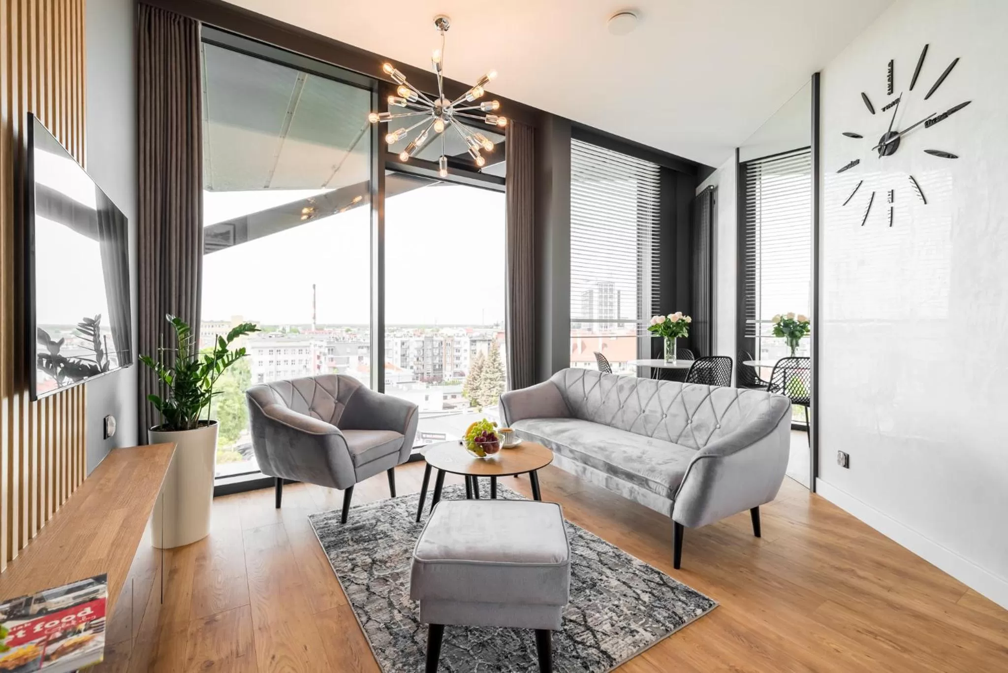 Living room in Q18 ApartHotel