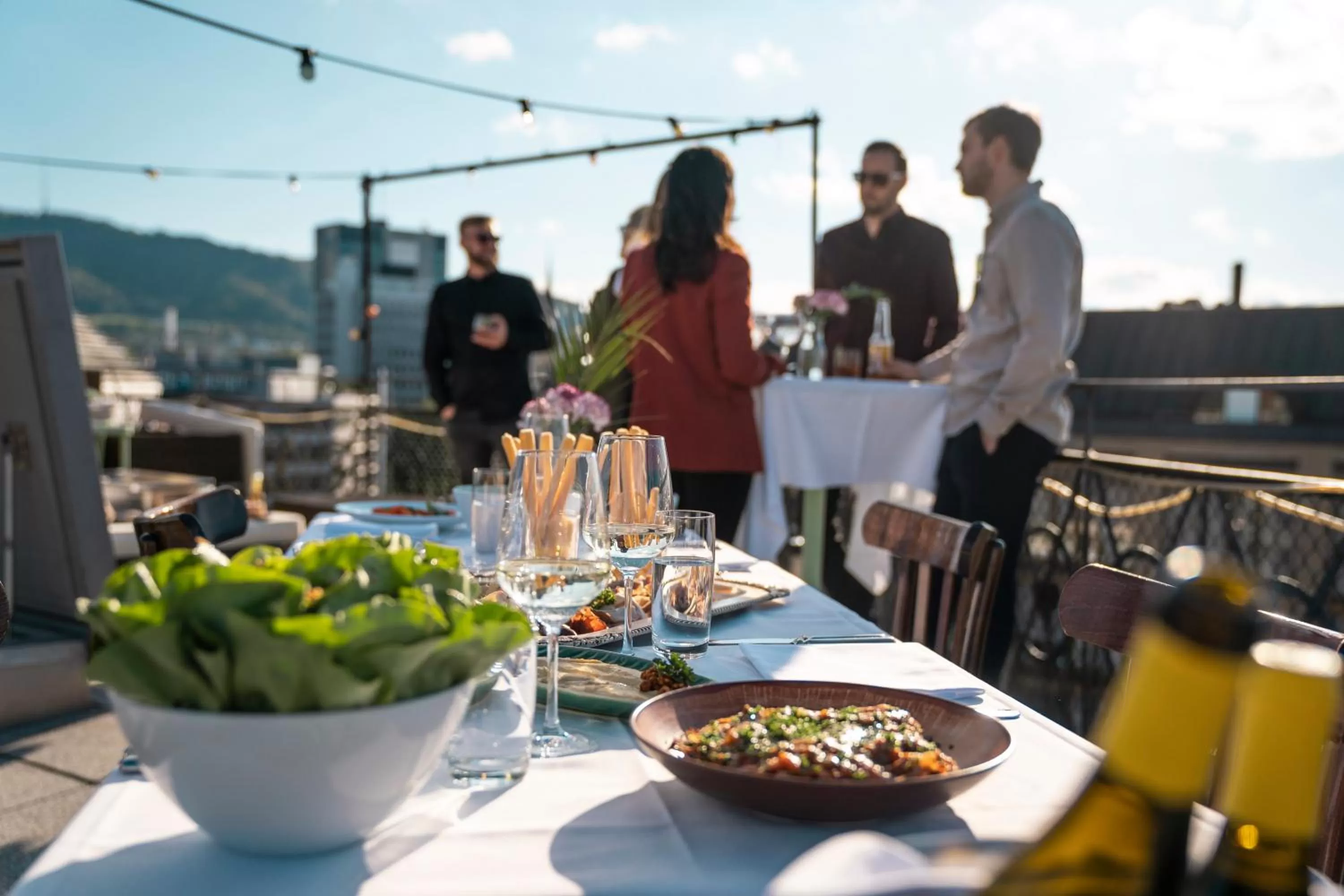 Restaurant/places to eat in Boutique & Art Hotel Helvetia