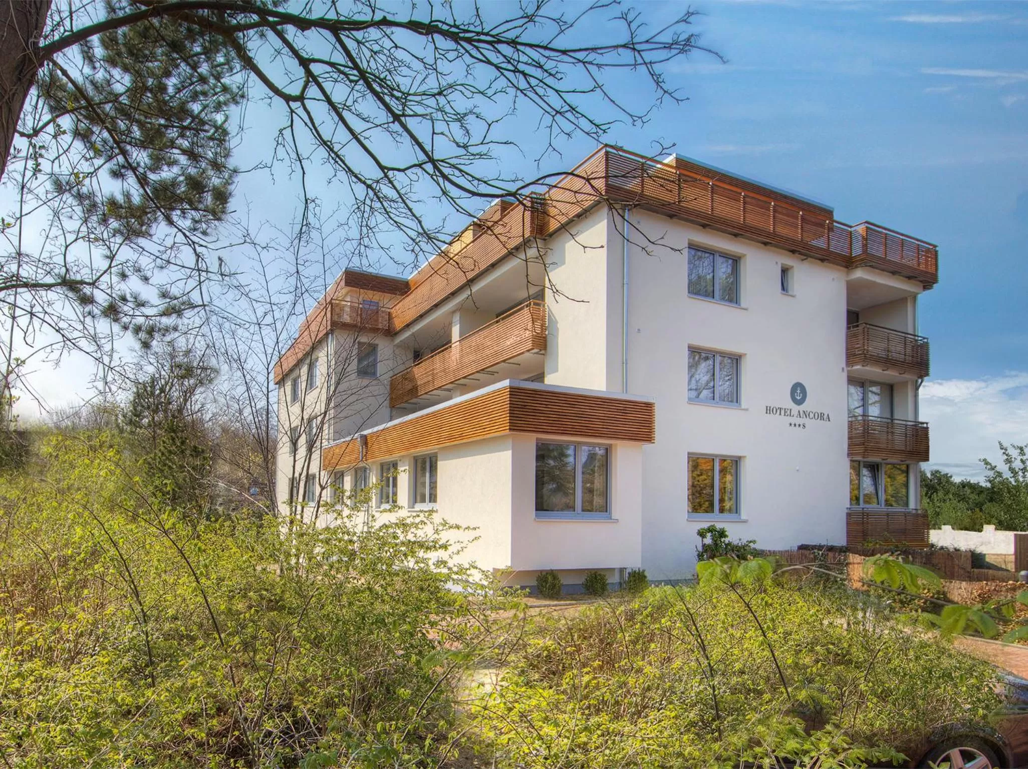 Facade/entrance in Hotel Ancora