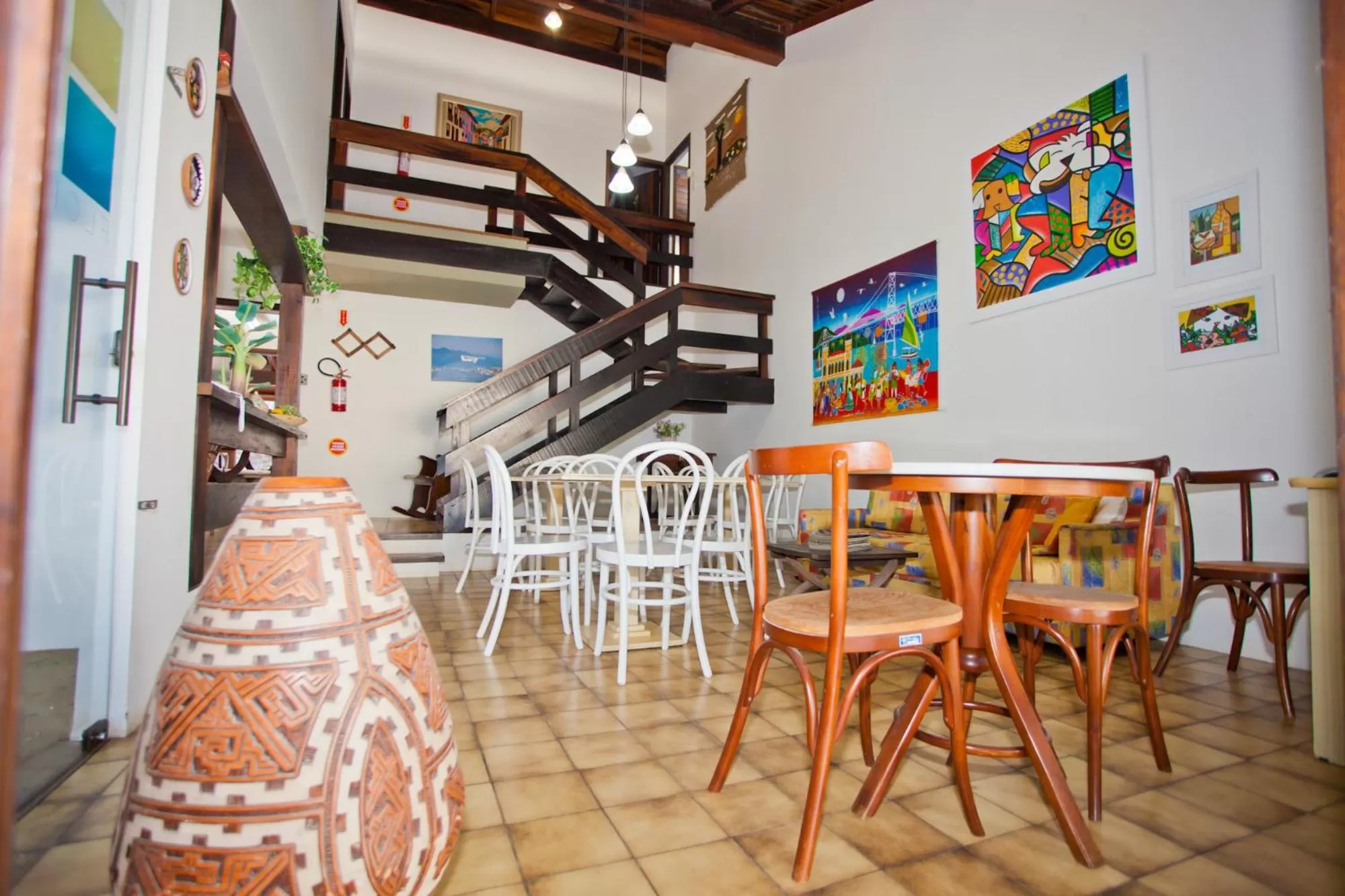 Lounge or bar, Restaurant/Places to Eat in Beach House Floripa