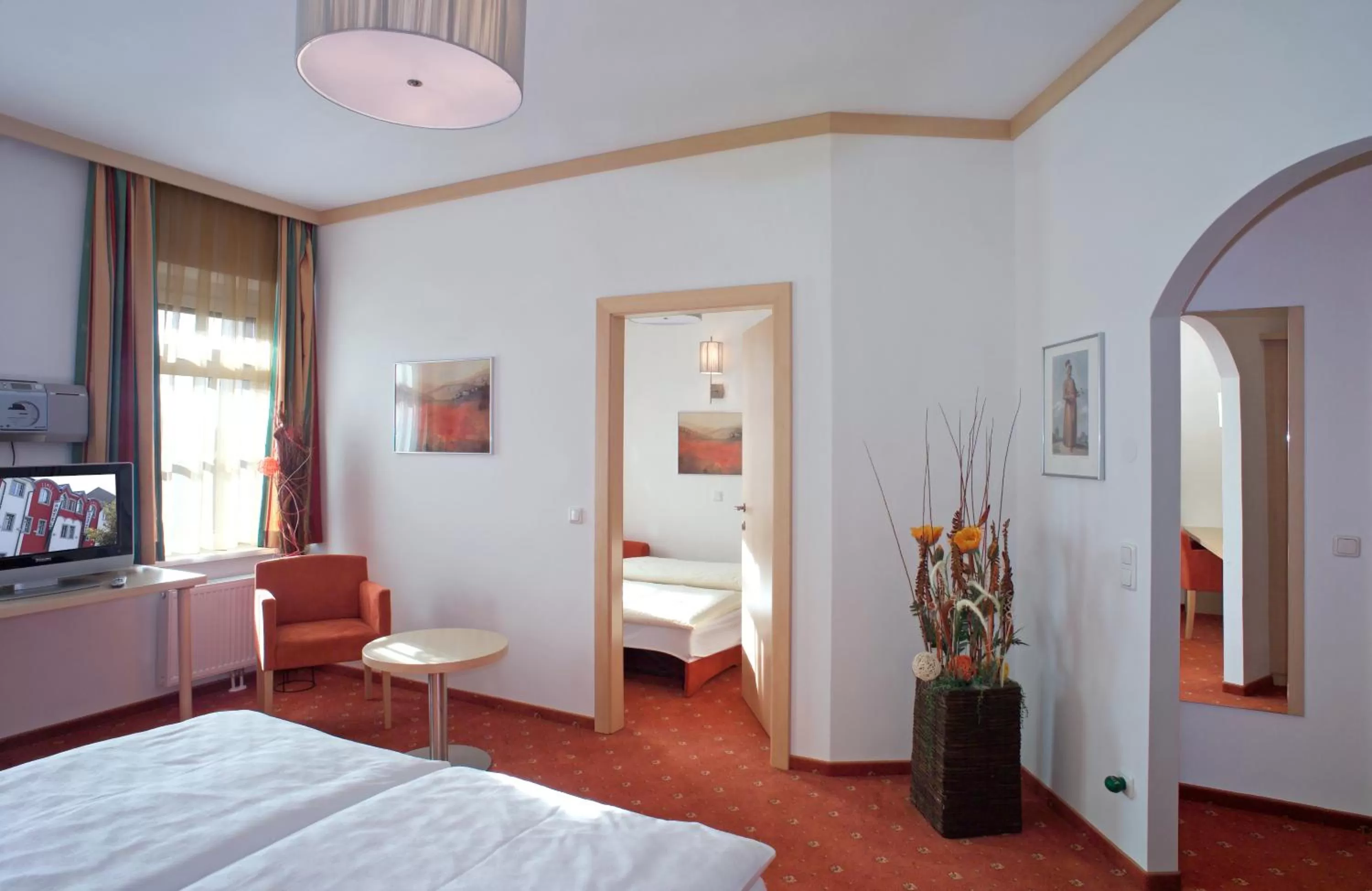 Photo of the whole room, Bed in Hotel Restaurant Wallner I contactless check-in