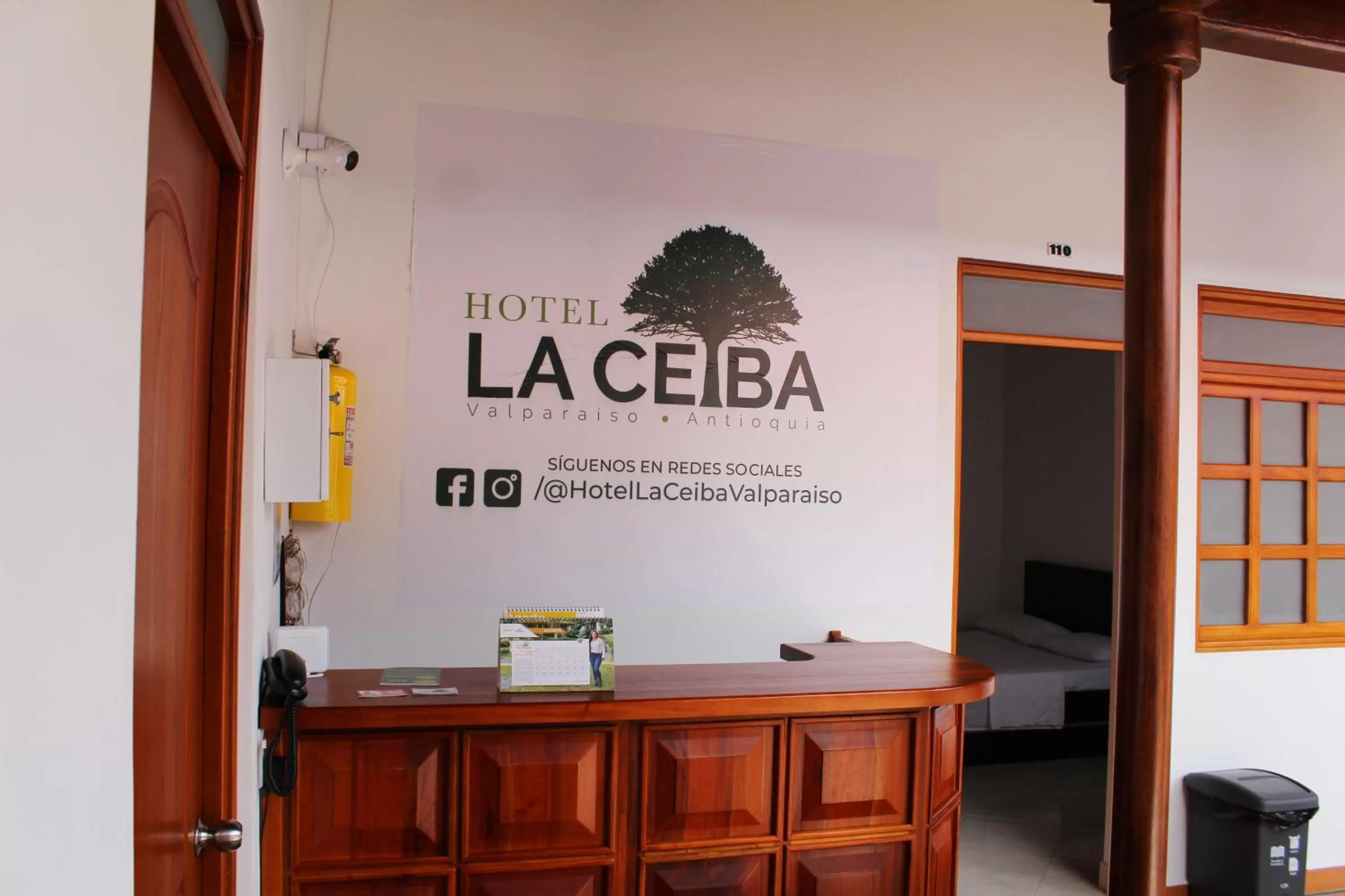 Lobby or reception in Hotel La Ceiba