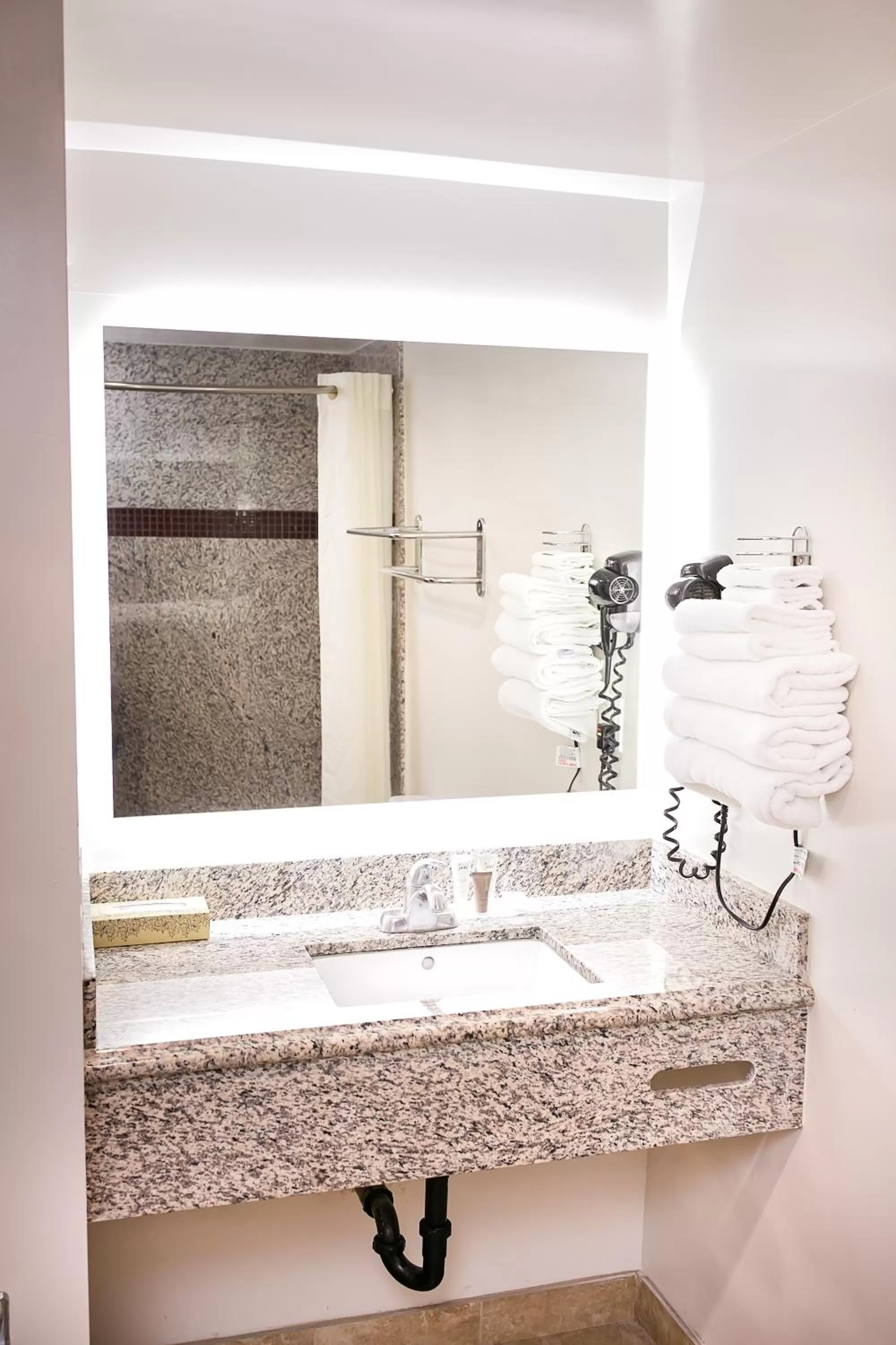 Bathroom in Rodeway Inn & Suites Bellflower