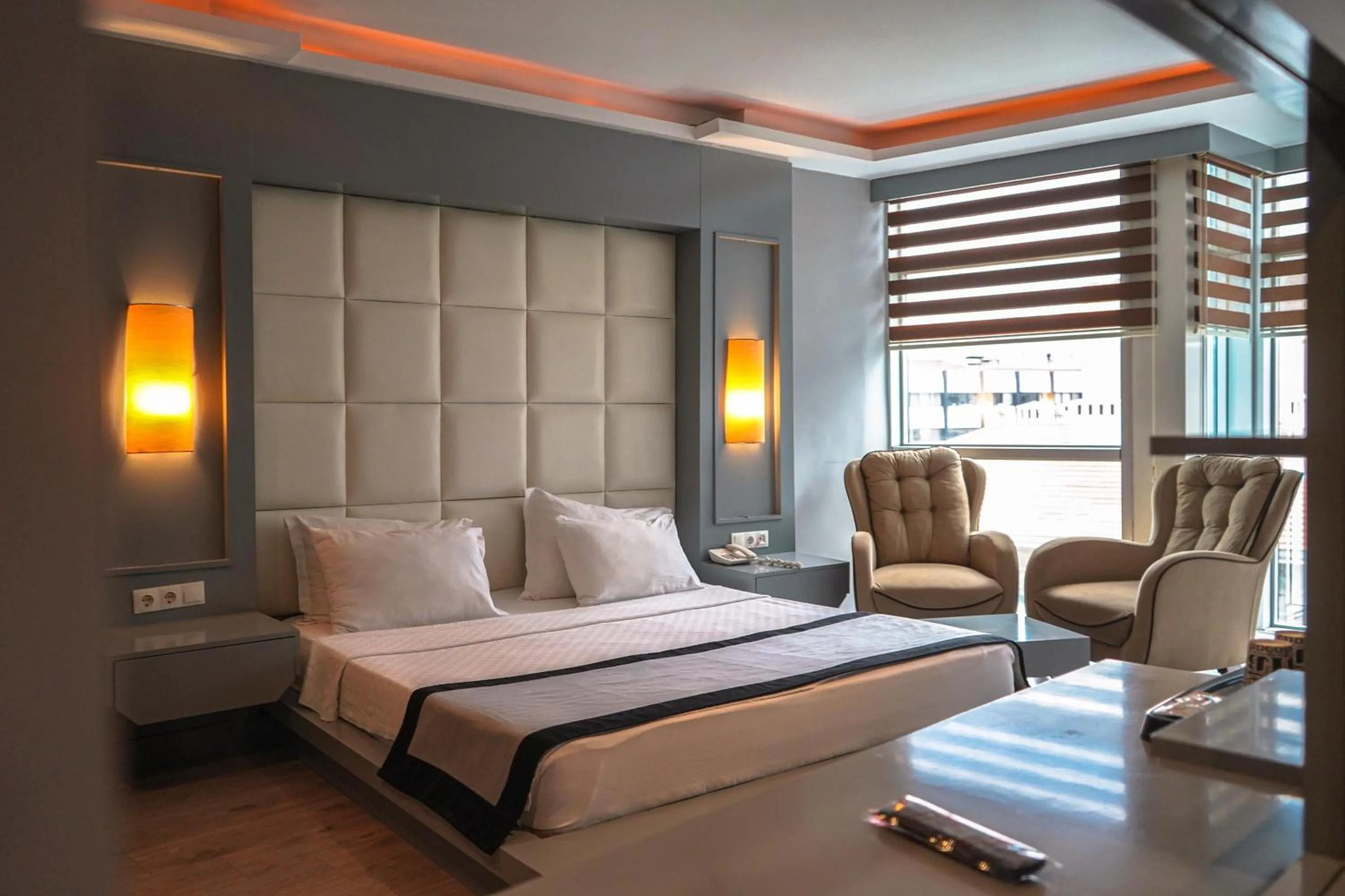 Bed in Pasaport Pier Hotel