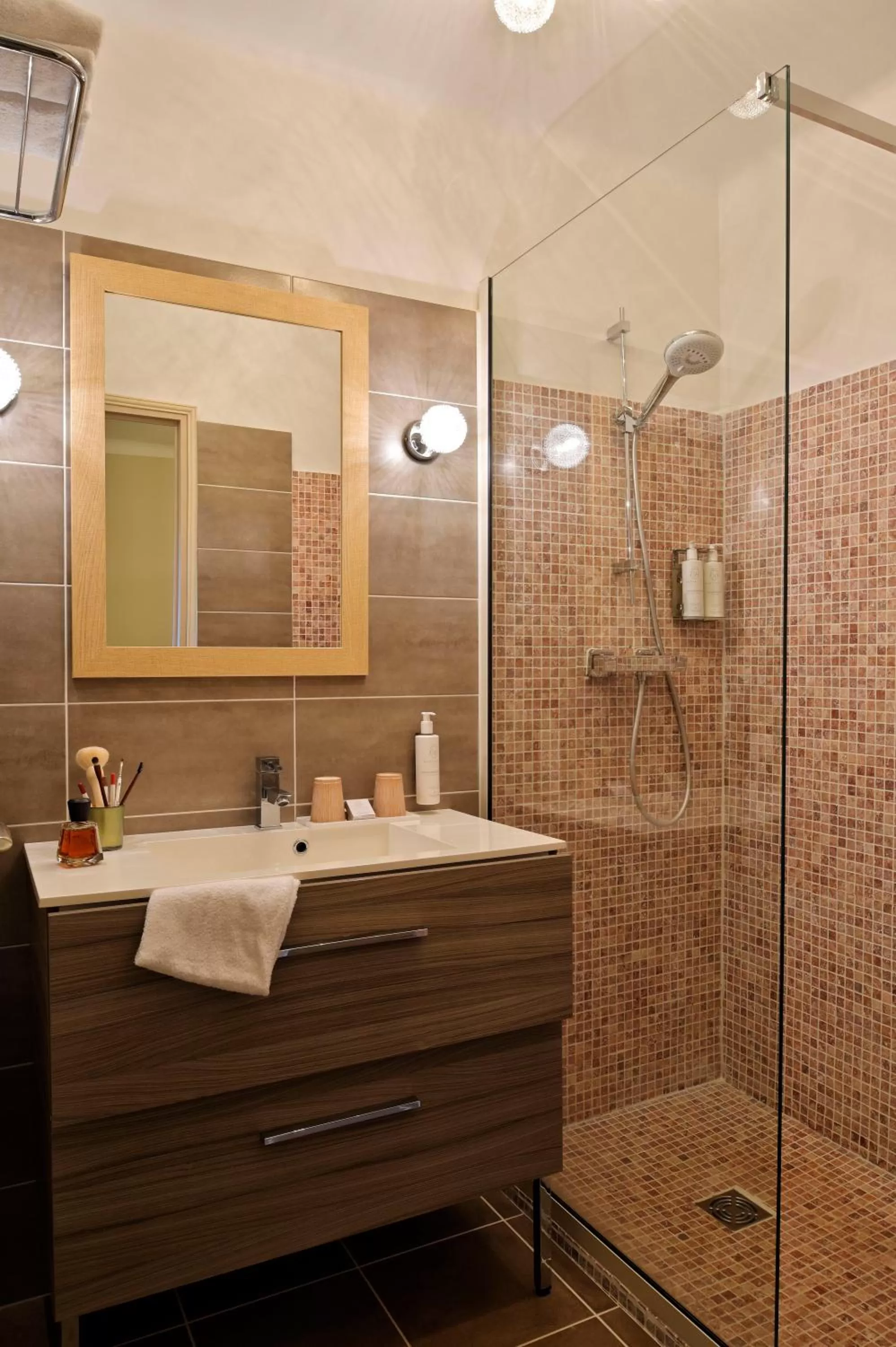 Shower in Hotel Bartaccia