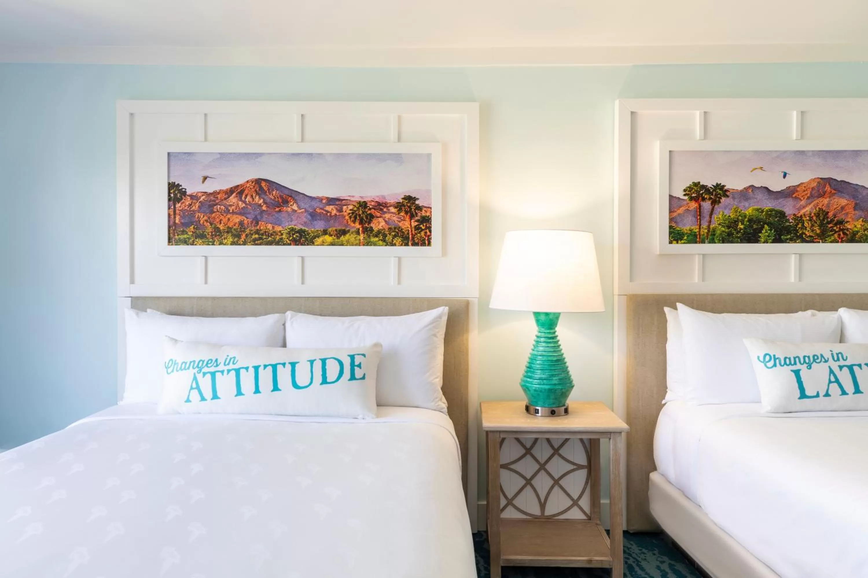 Bed in Riviera Resort Palm Springs