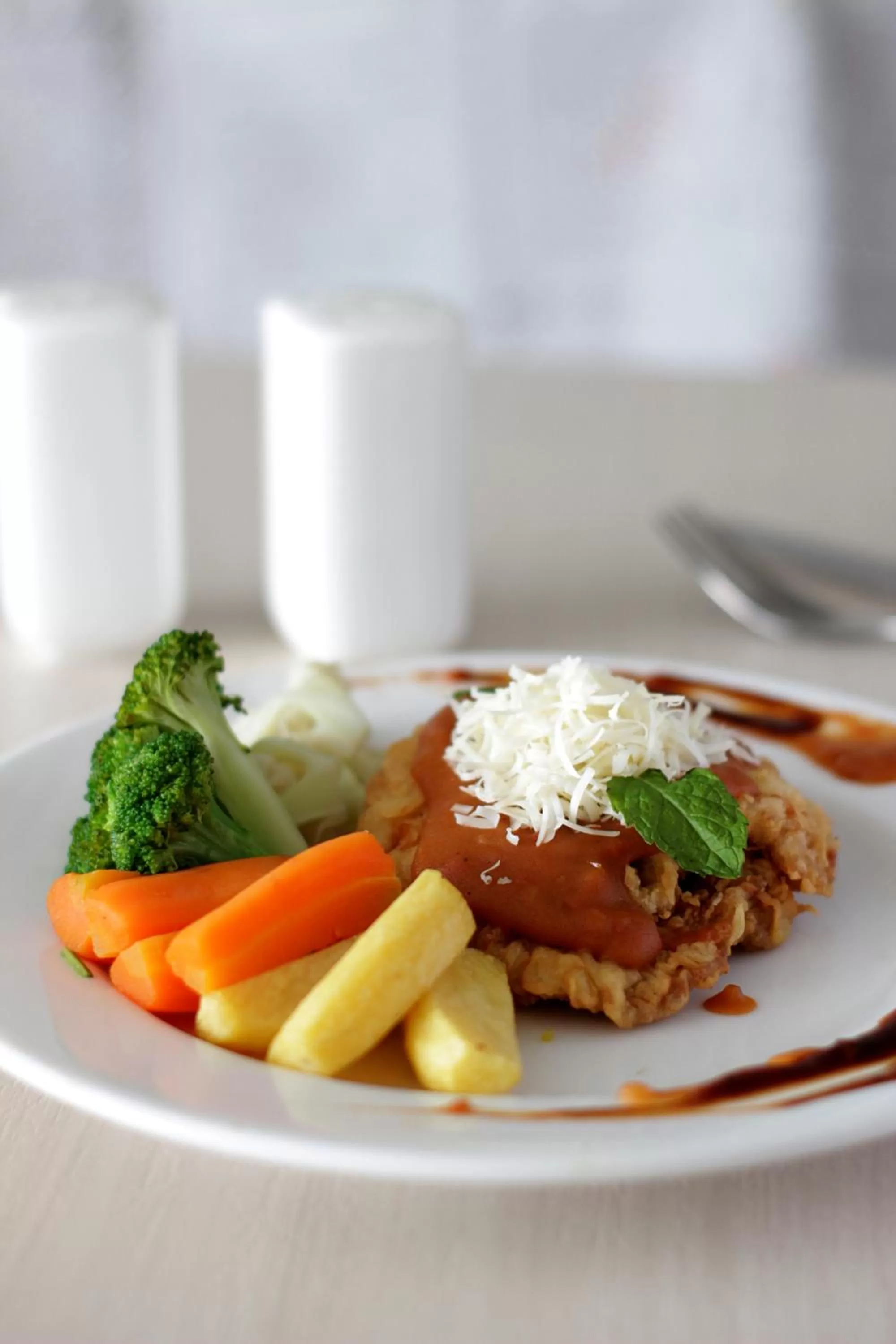 Food close-up in Three Eight Front One Boutique Batu Malang