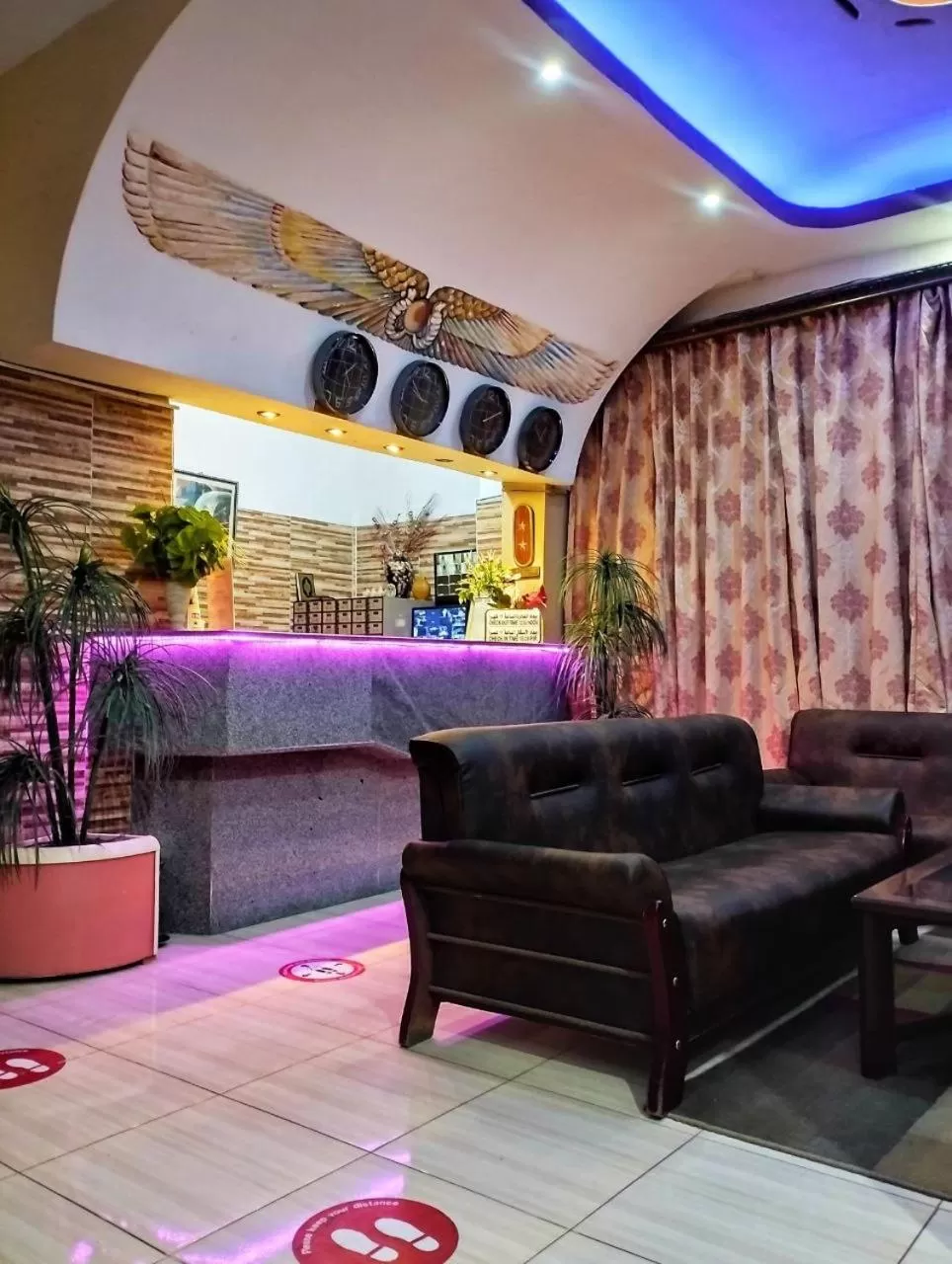 Lobby or reception in Sea View Hotel