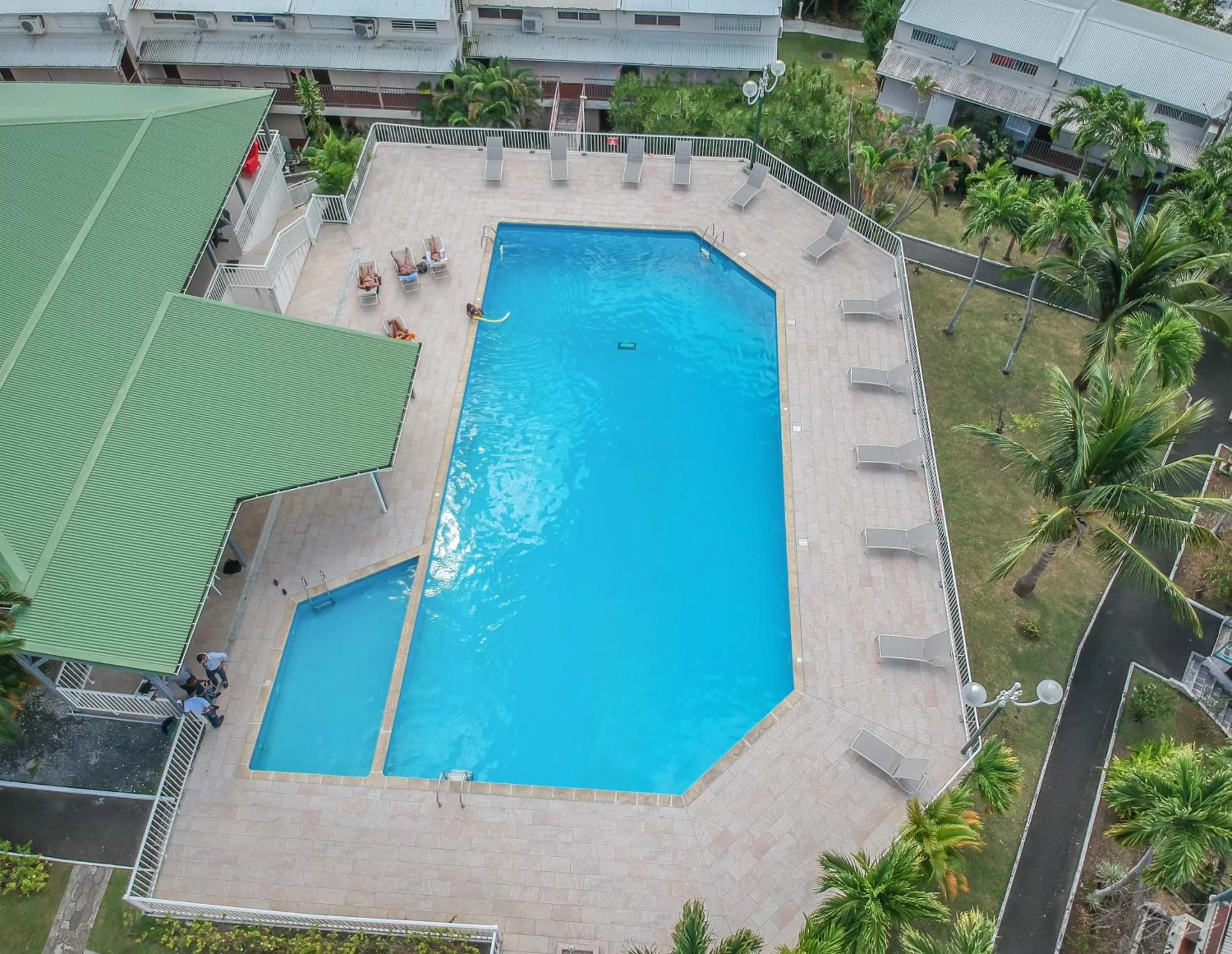 Pool View in Hotel Village Soleil