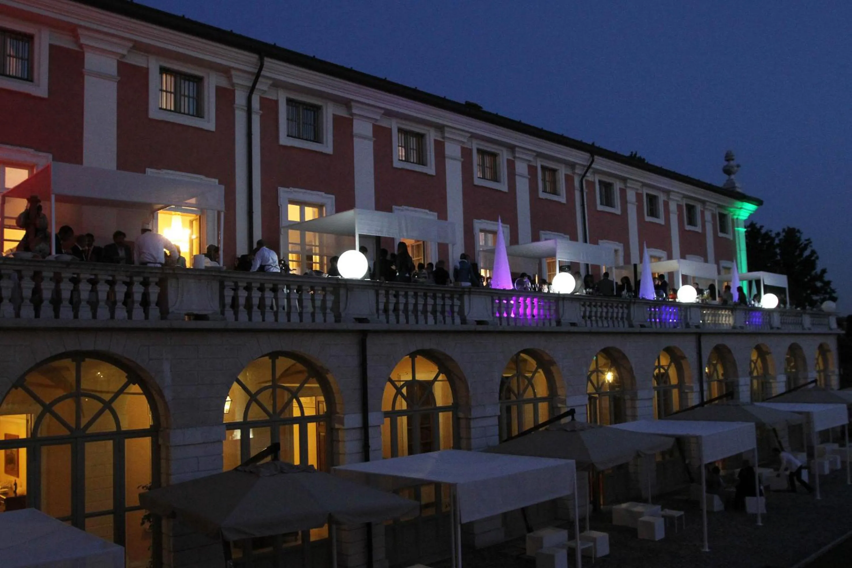 Balcony/Terrace in Villa Fenaroli Palace Hotel