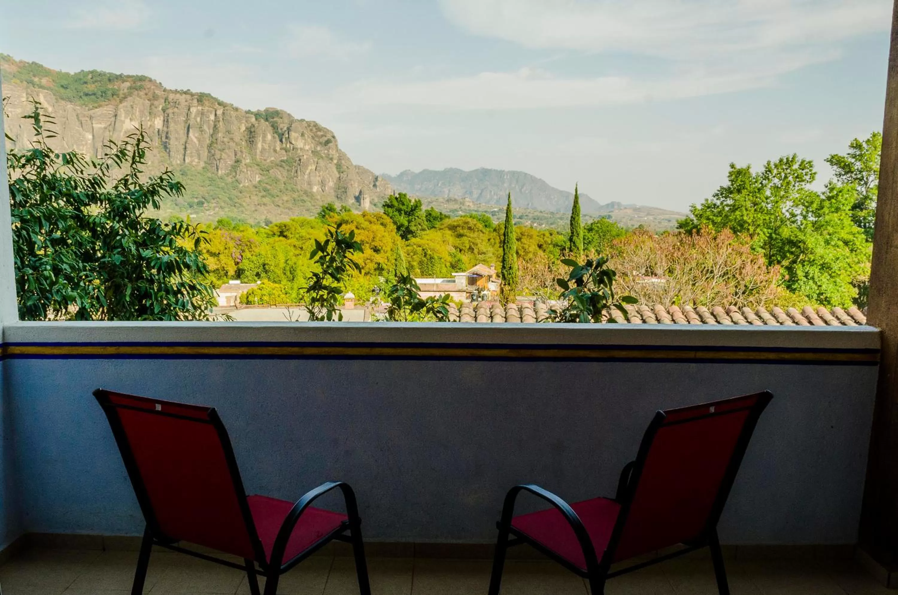 Balcony/Terrace in La Pirámide del Tepozteco