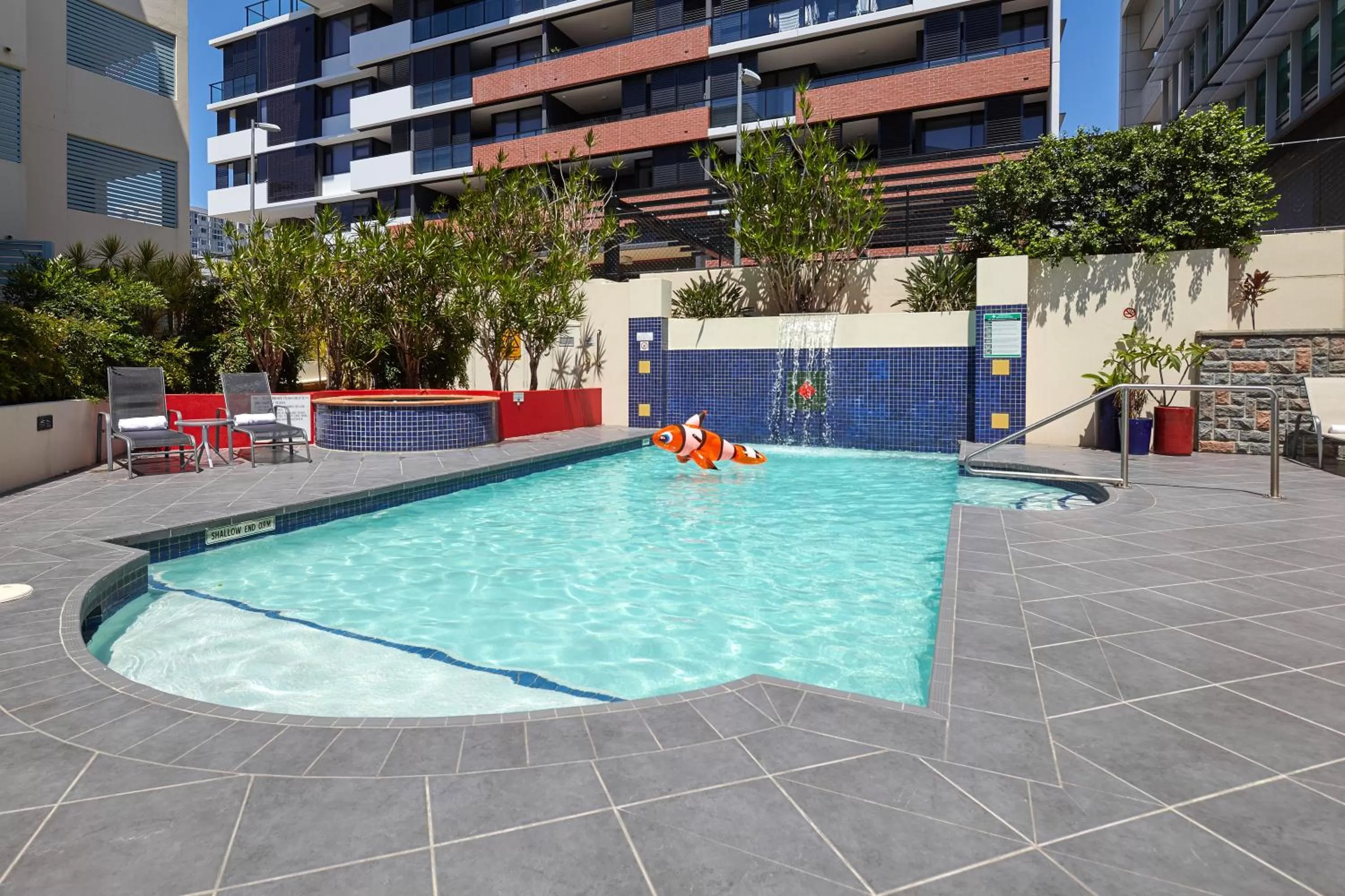 Swimming pool in West End Central Apartments
