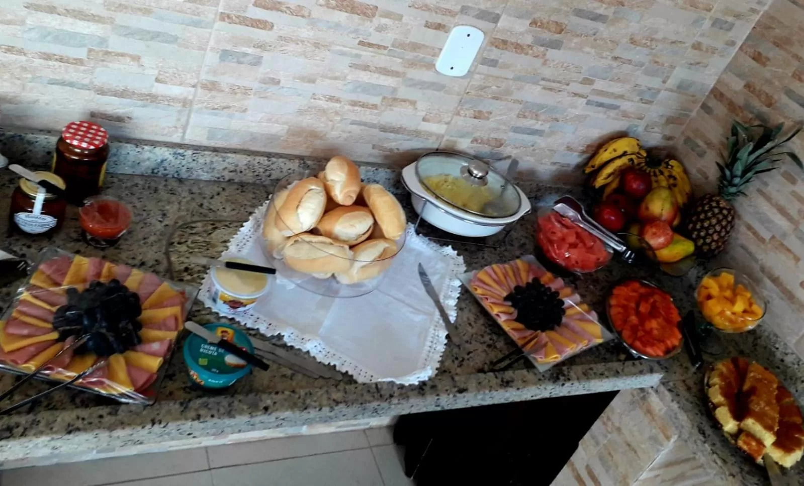 Food in Pousada Recanto das Oliveiras-Búzios