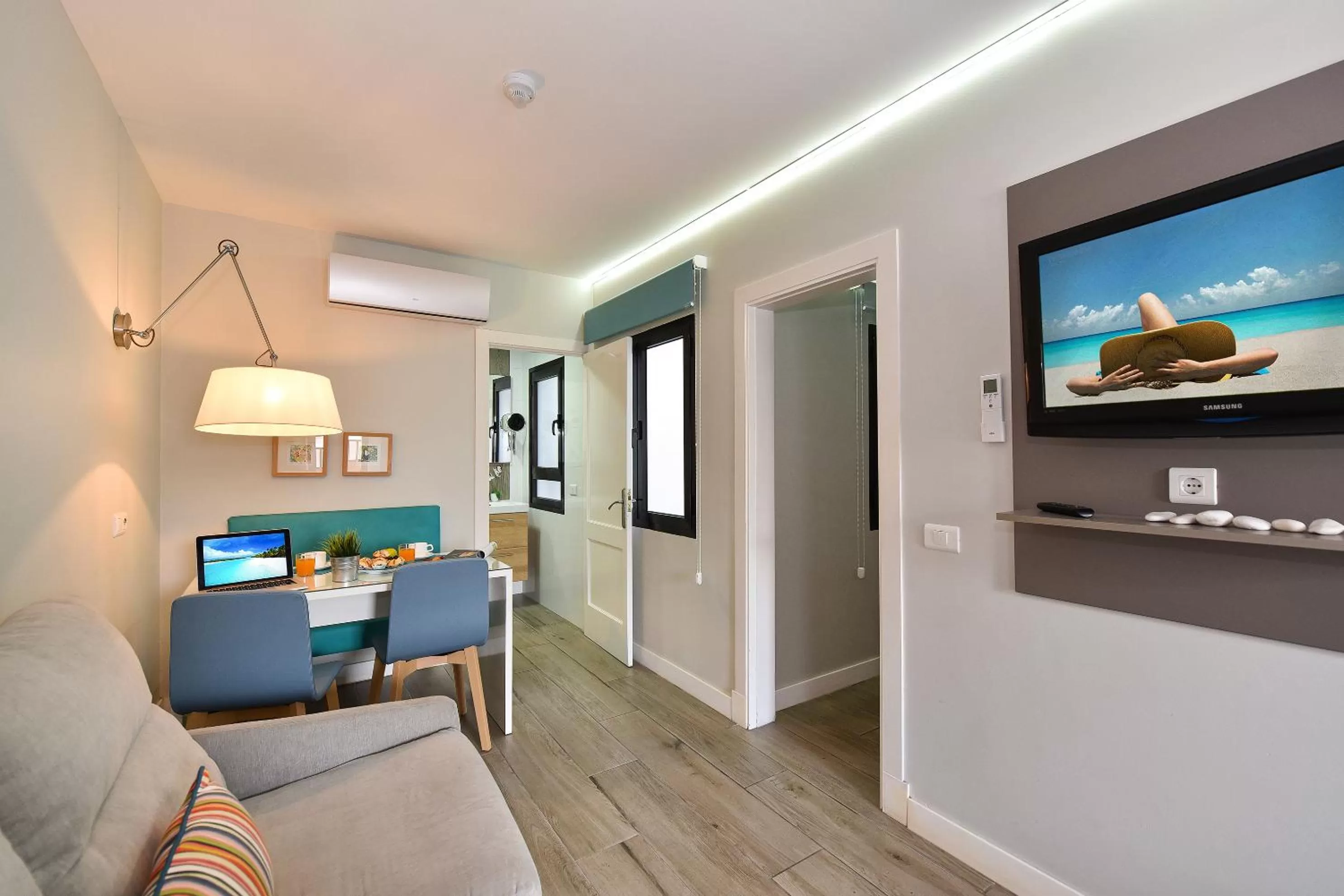 Living room in Hotel Apartamento Bajamar