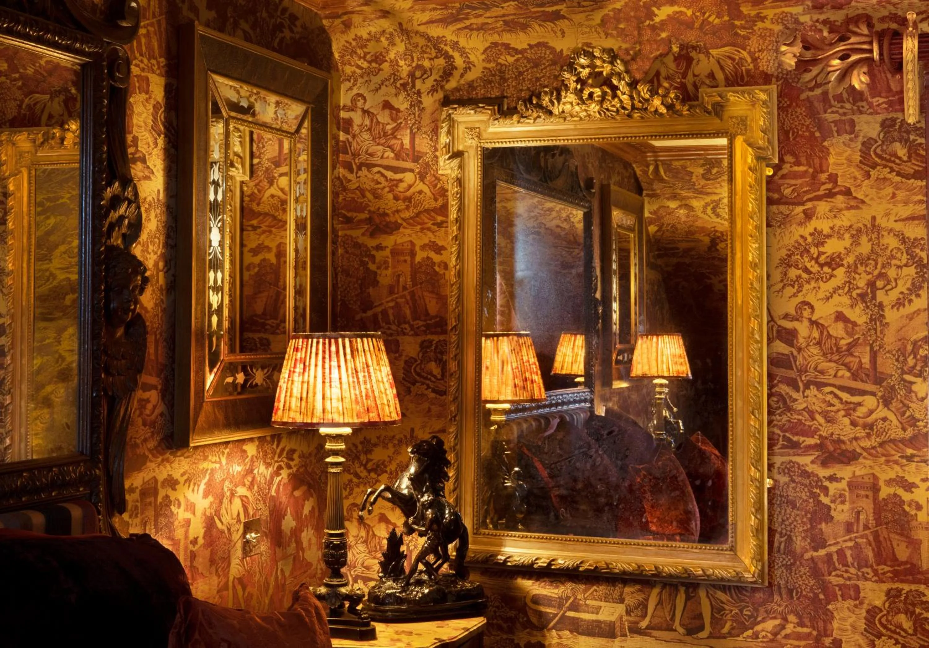 Decorative detail in Prestonfield House