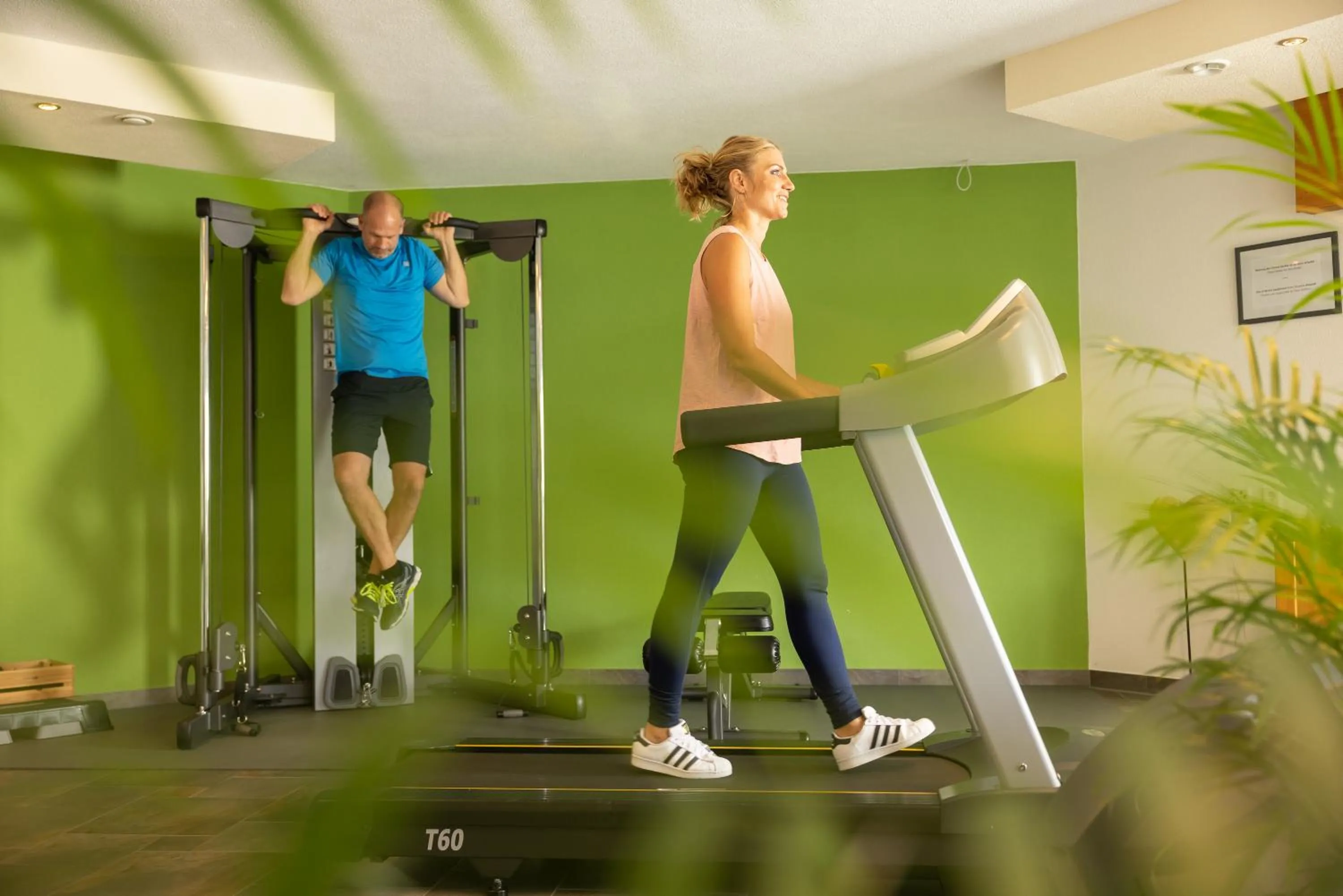 Fitness centre/facilities in Aktiv Panoramahotel Daniel