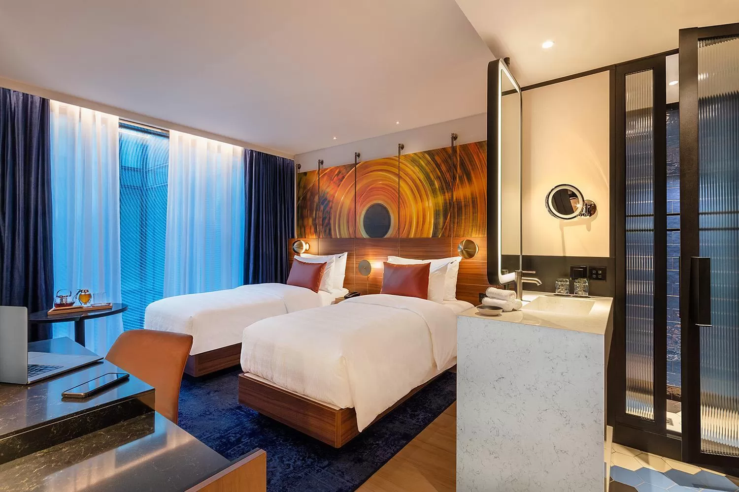 Superior Twin Room in Pullman Budapest