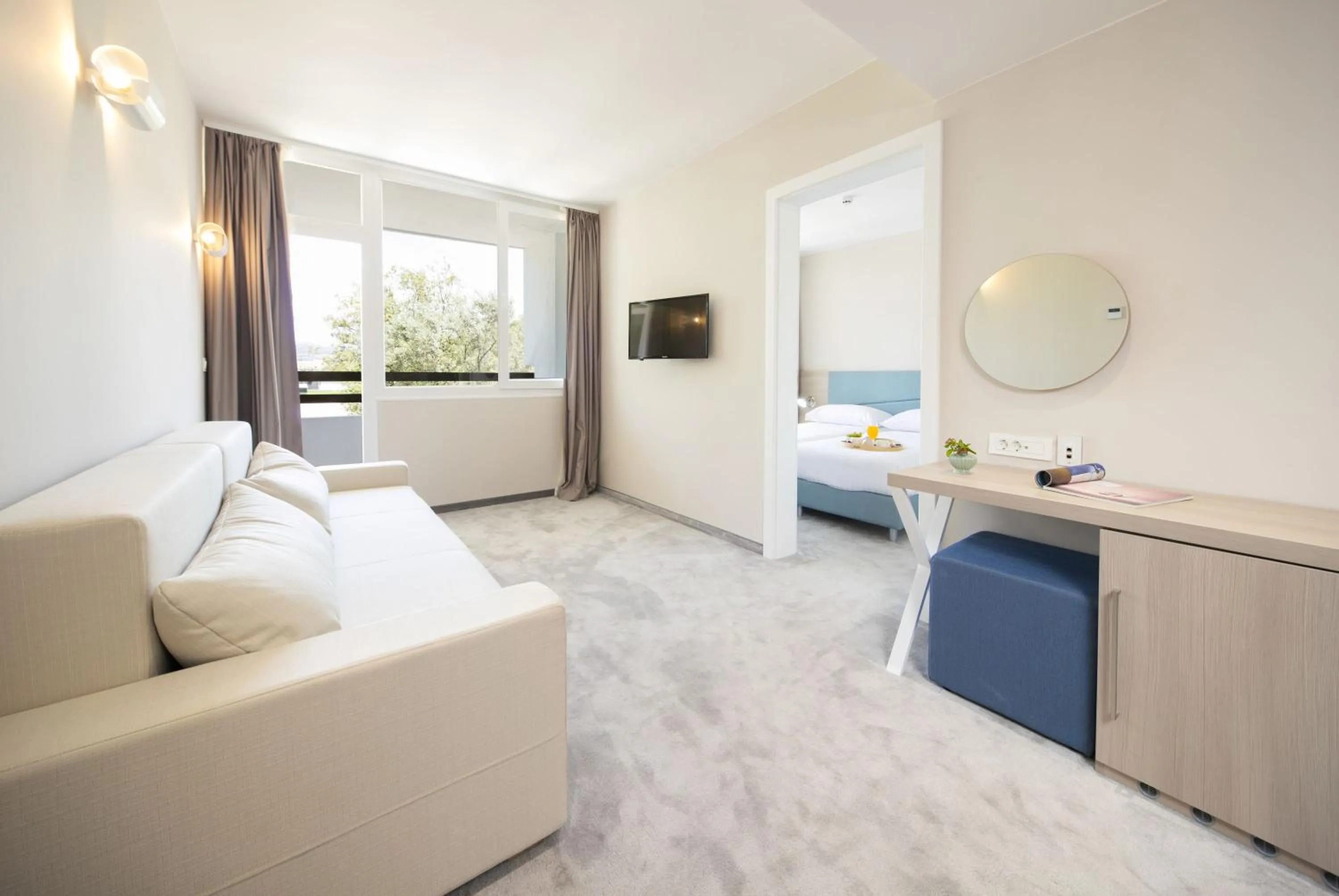 Bed in Aminess Vival Port9 Resort