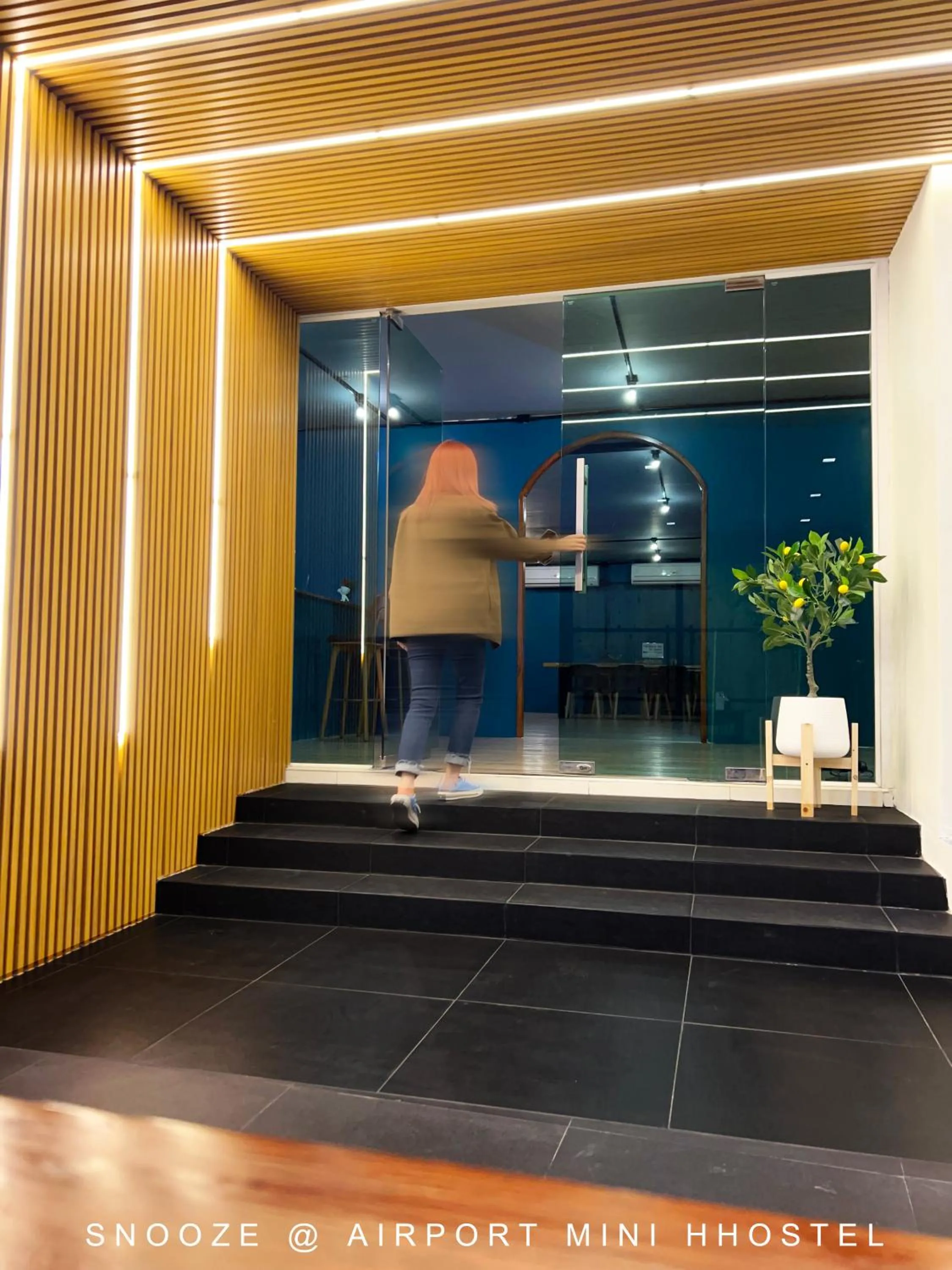 People in Airport Mini Hostel at Don Muang Airport