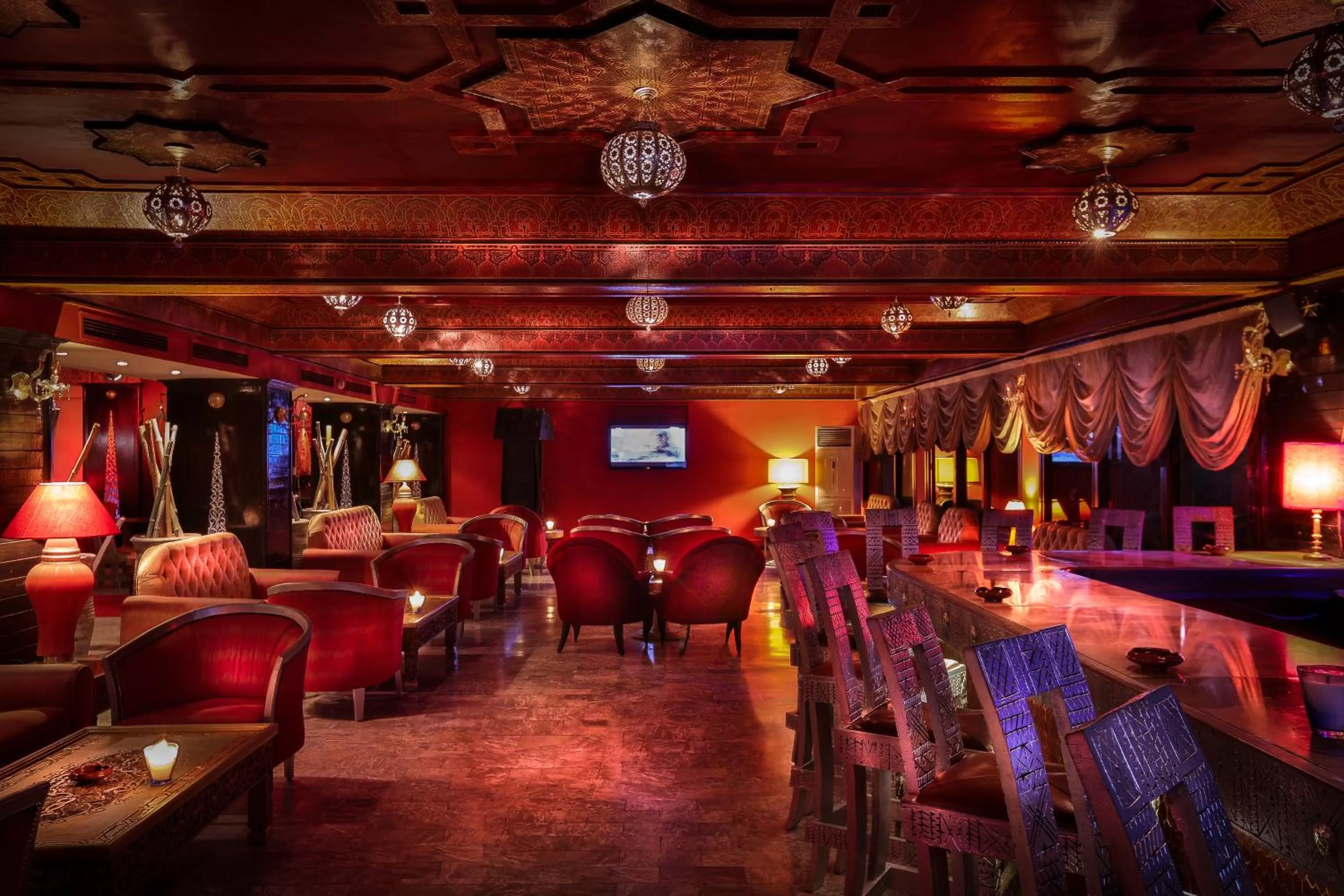 Lounge or bar in El Andalous Lounge & Spa Hotel