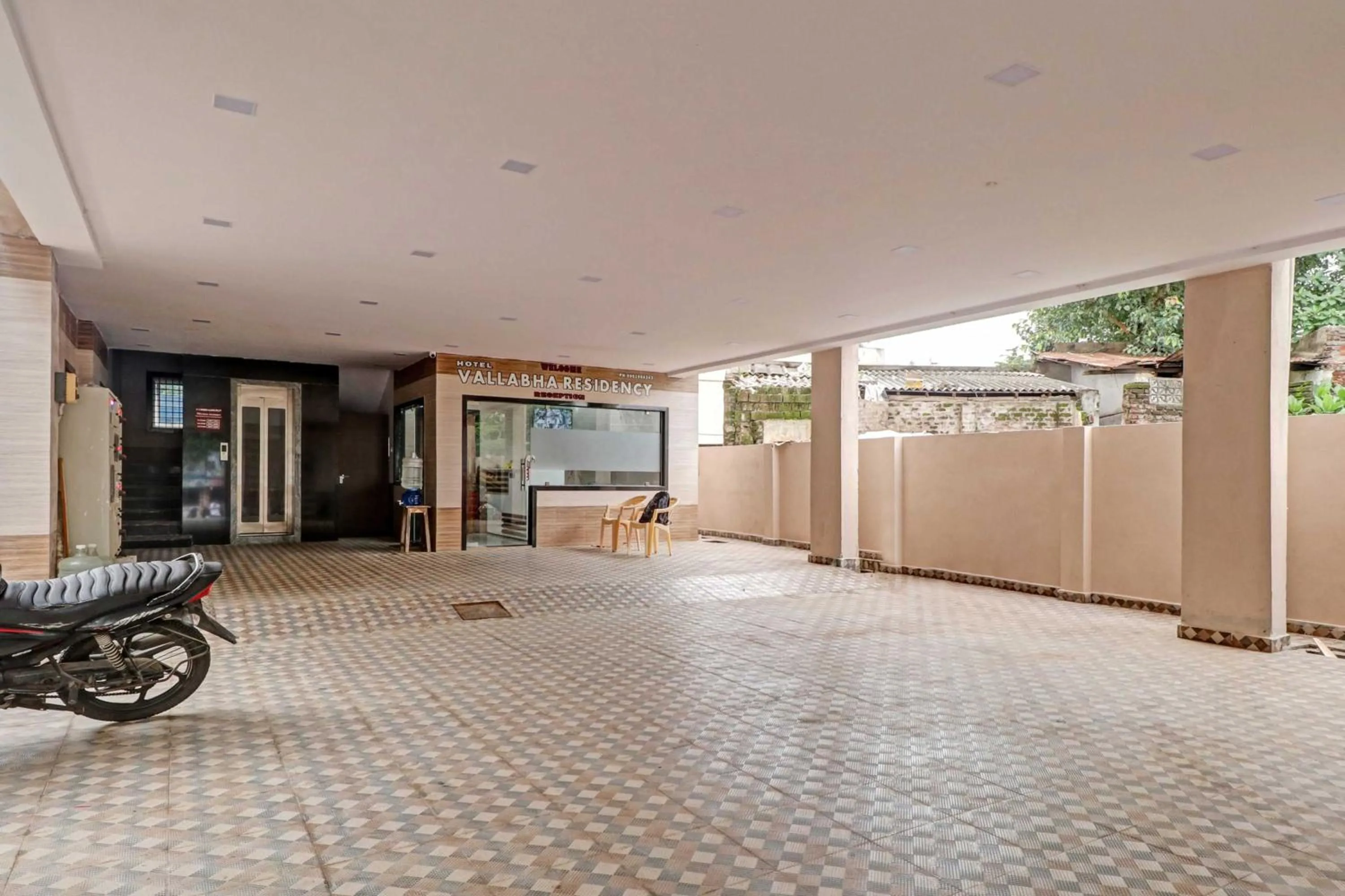 Facade/entrance in Hotel Vallabha Residency