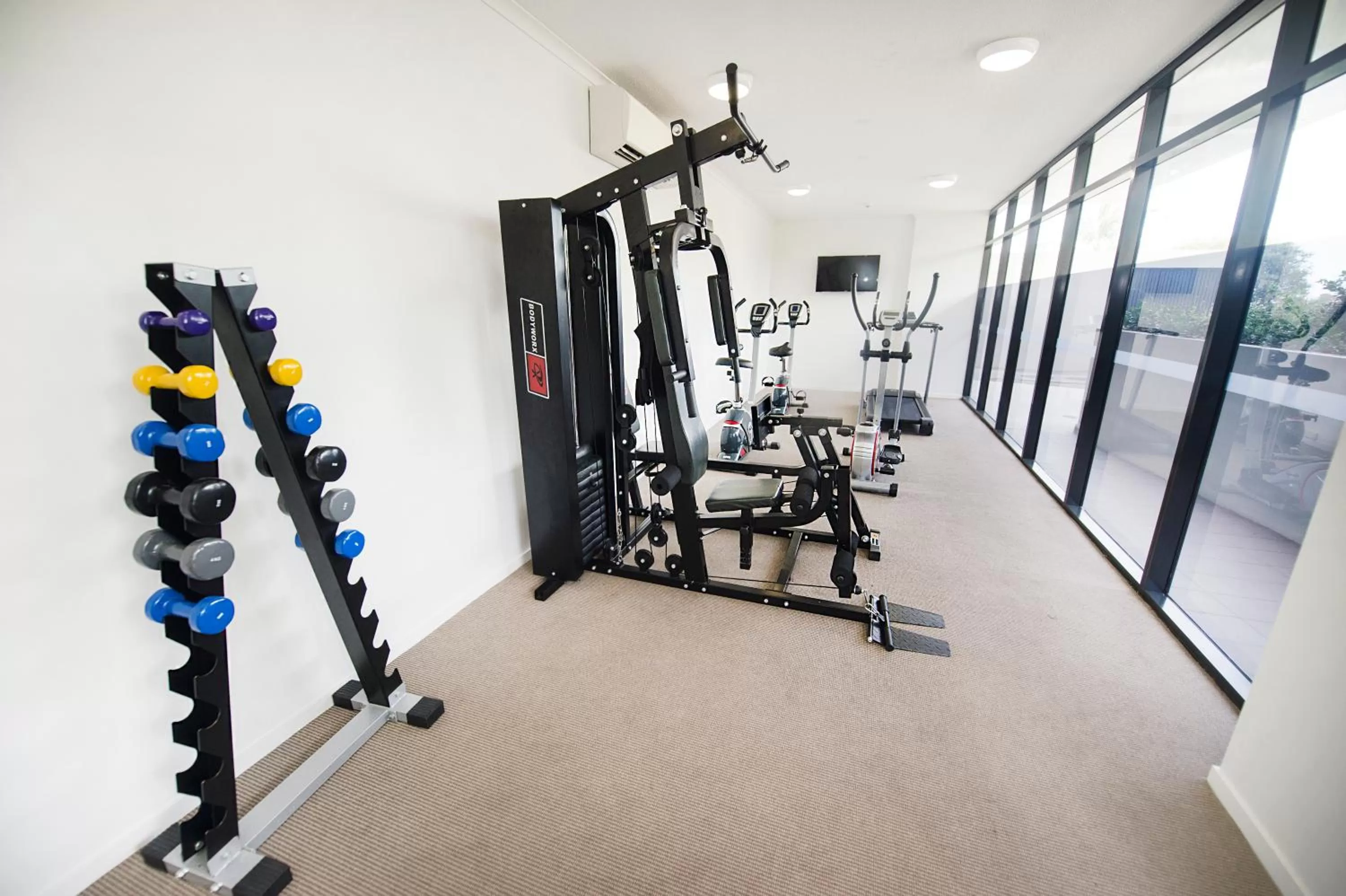 Fitness centre/facilities in Gladstone Central Plaza Official