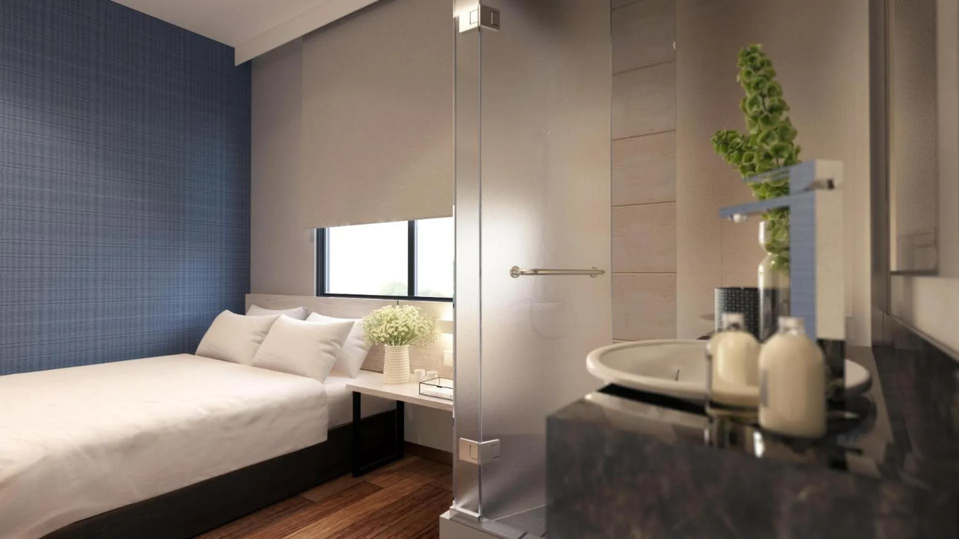 Bed in The Square Hotel