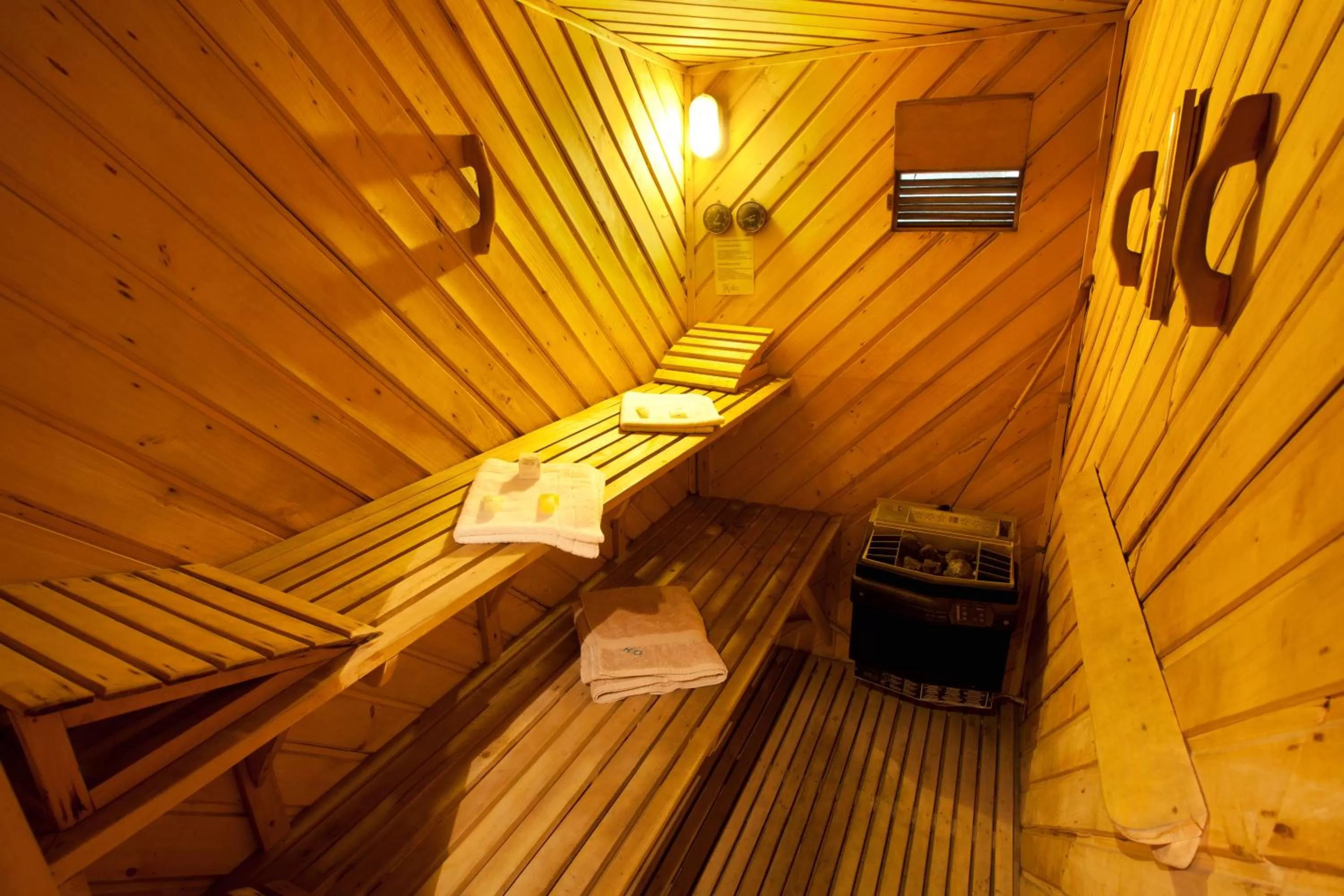 Sauna in Hotel Oceanic