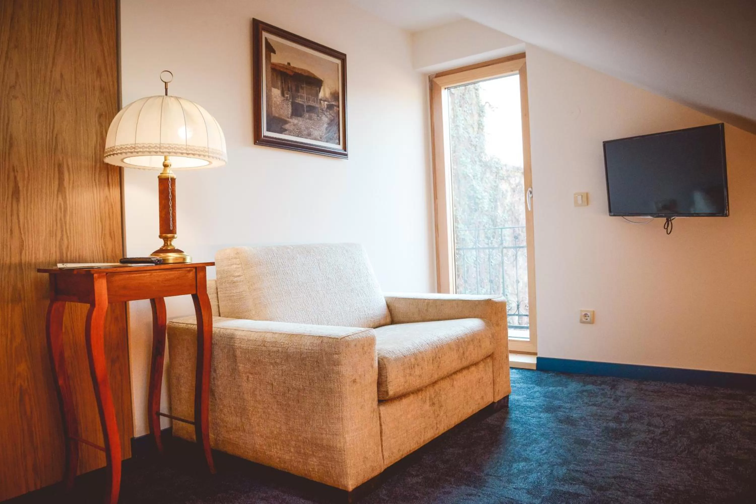 Seating Area in Boutique Macchiato House